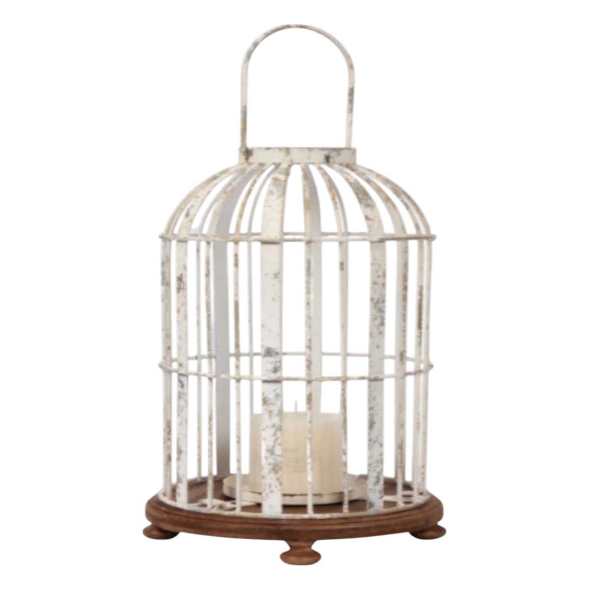 Portavelas Linterna Koel Blanco Zense image number null
