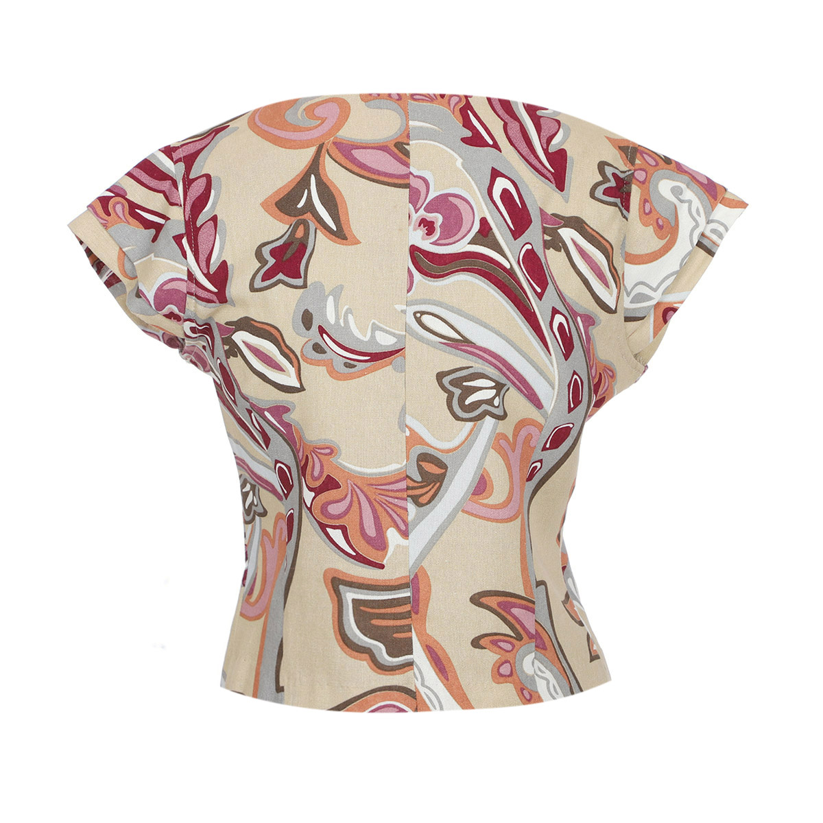 Blusa Con Botones Ann Miller Para Mujer Petite image number null