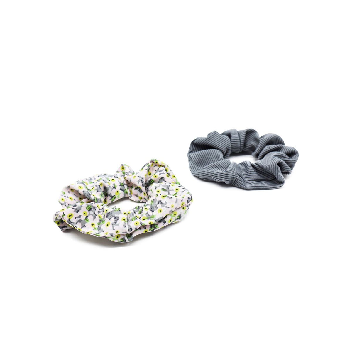Juego 2 Donas  Gris Y Floreado Ponette image number null