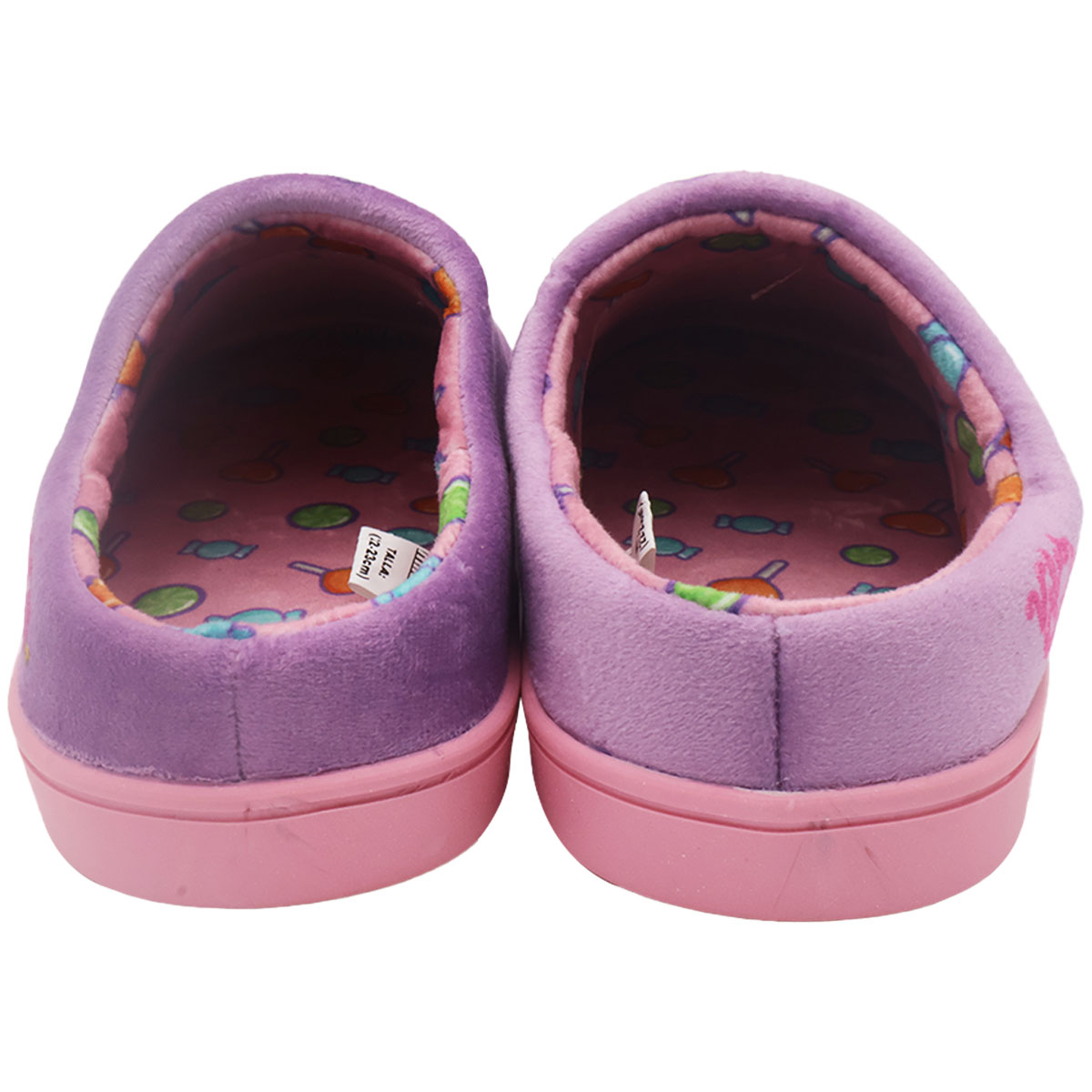 Pantufla con Dise&ntilde;o Personajes Minions Rosa para Ni&ntilde;a image number null