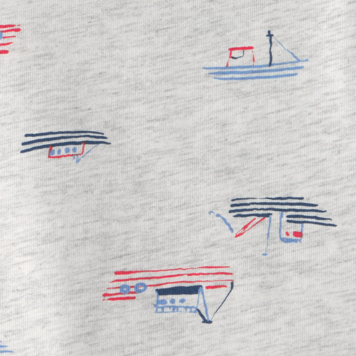 Conjunto Chambray de Overol y Playera Carter's con Dise&ntilde;o Barcos para Beb&eacute; Ni&ntilde;o image number null
