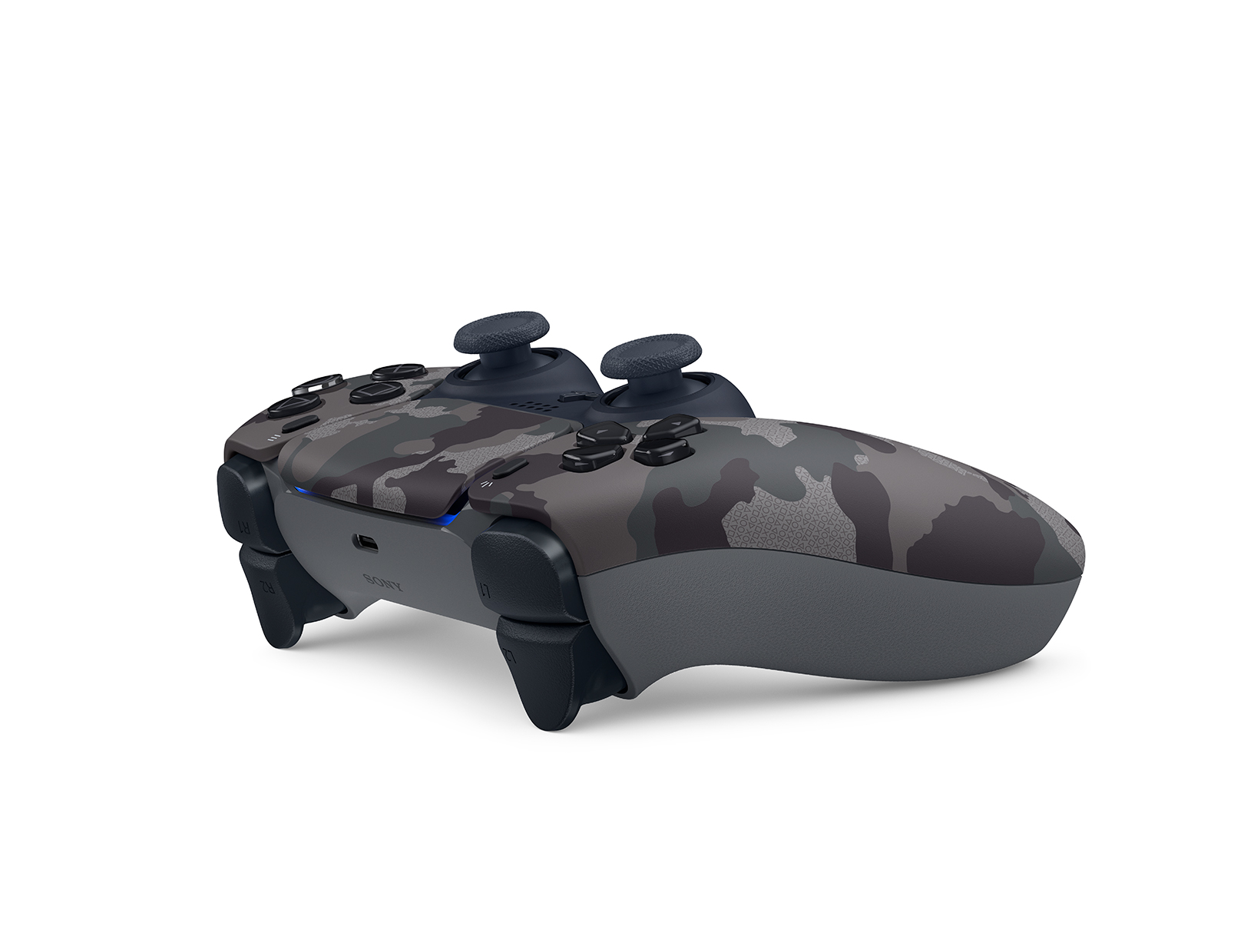 Control Inal&aacute;mbrico Dualsense Grey Camouflage - PlayStation 5 image number null