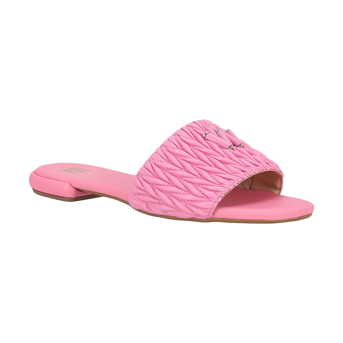 Sandalia Aplicaci&oacute;n Herraje Westies Rosa para Mujer image number null