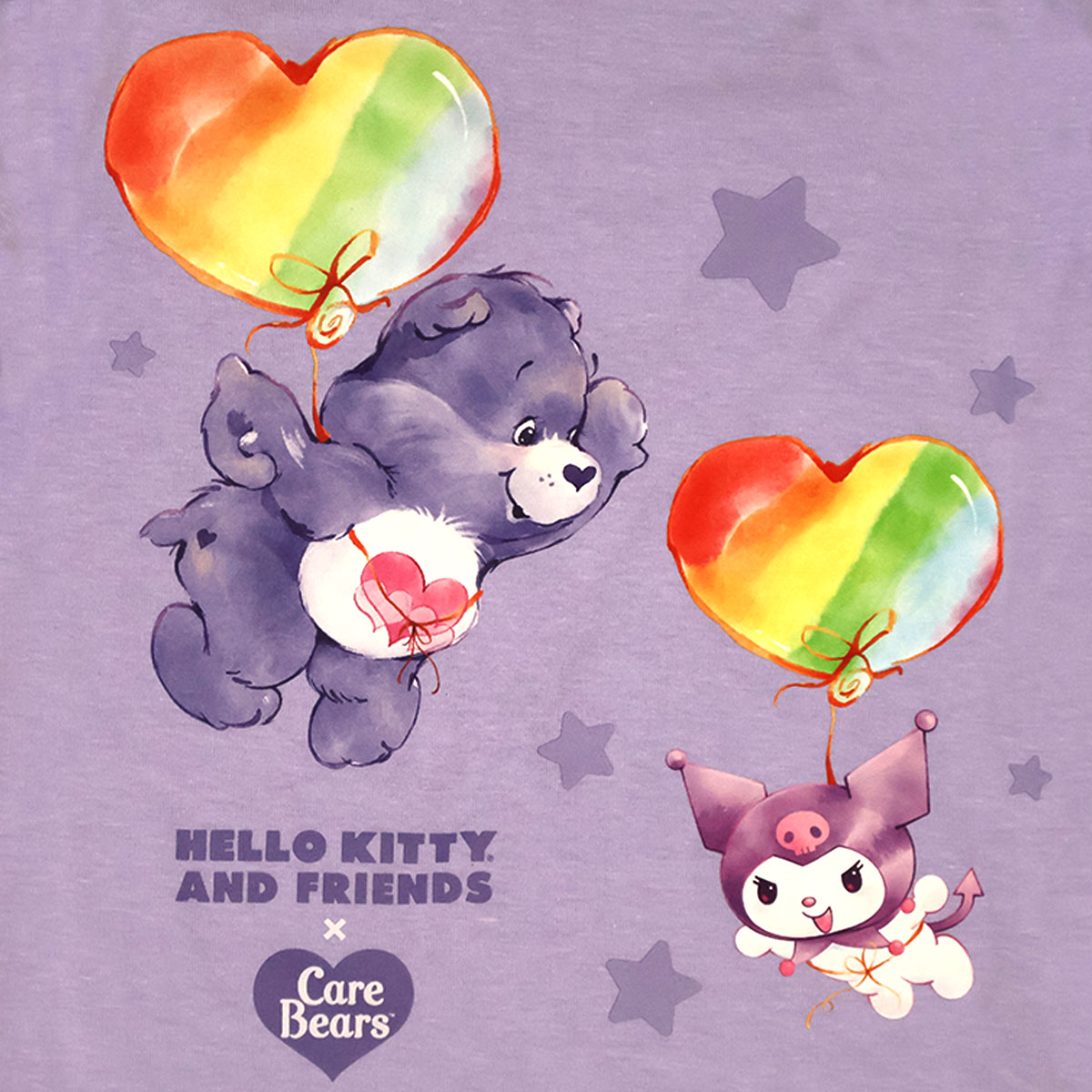 Pijama Manga Larga y Pantal&oacute;n Care Bears X Hello Kitty para Ni&ntilde;a image number null