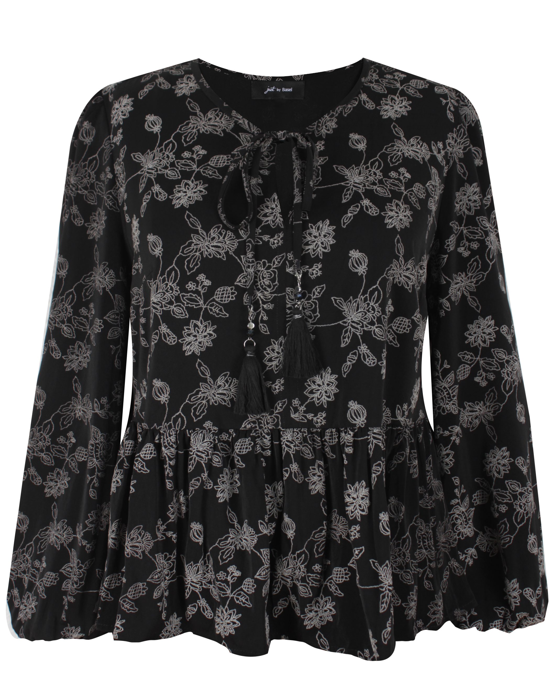 Blusa estampado mini floral para Mujer Petite JUST BY BASEL image number null
