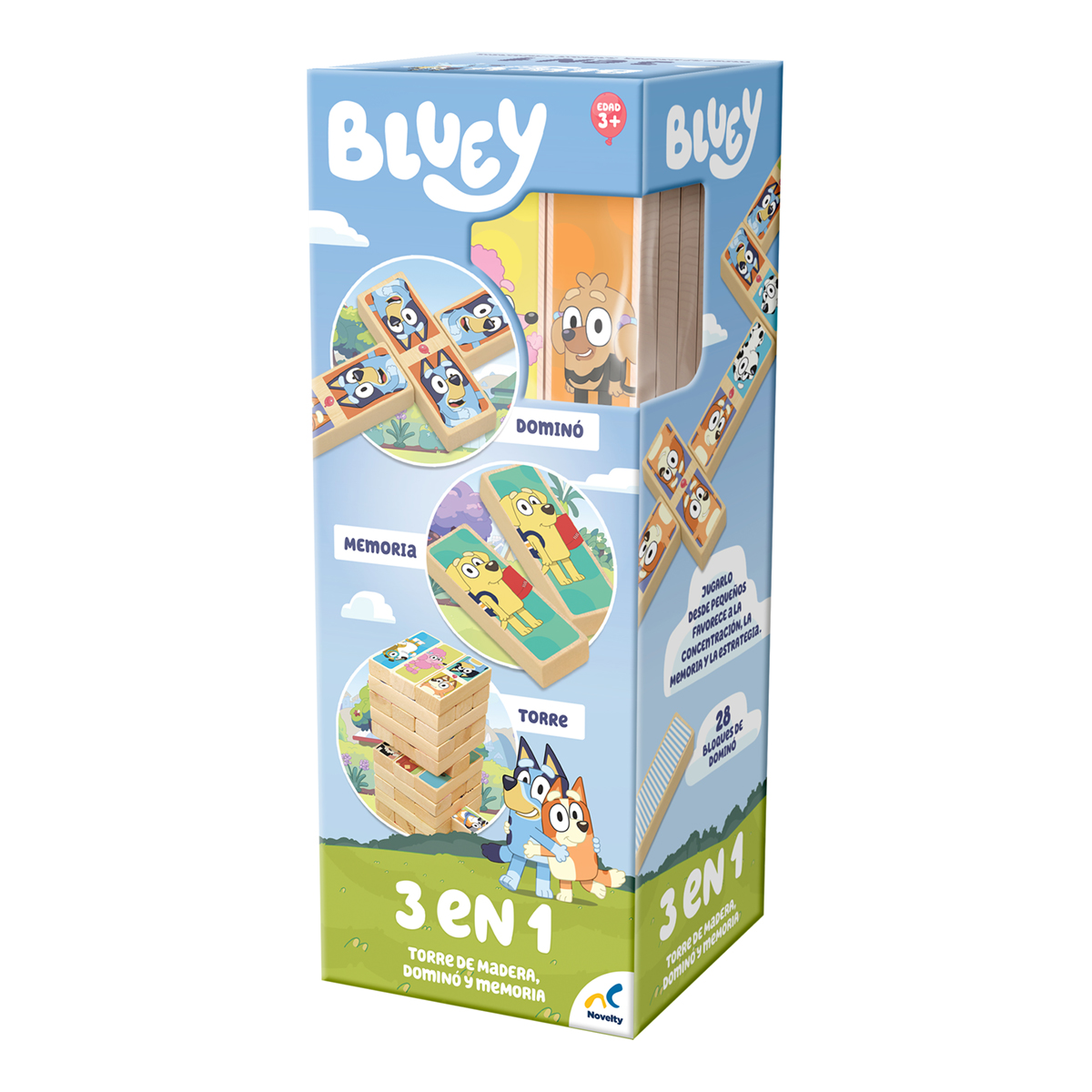 &nbsp;Torre De Madera 3 En 1 Bluey Novelty image number null