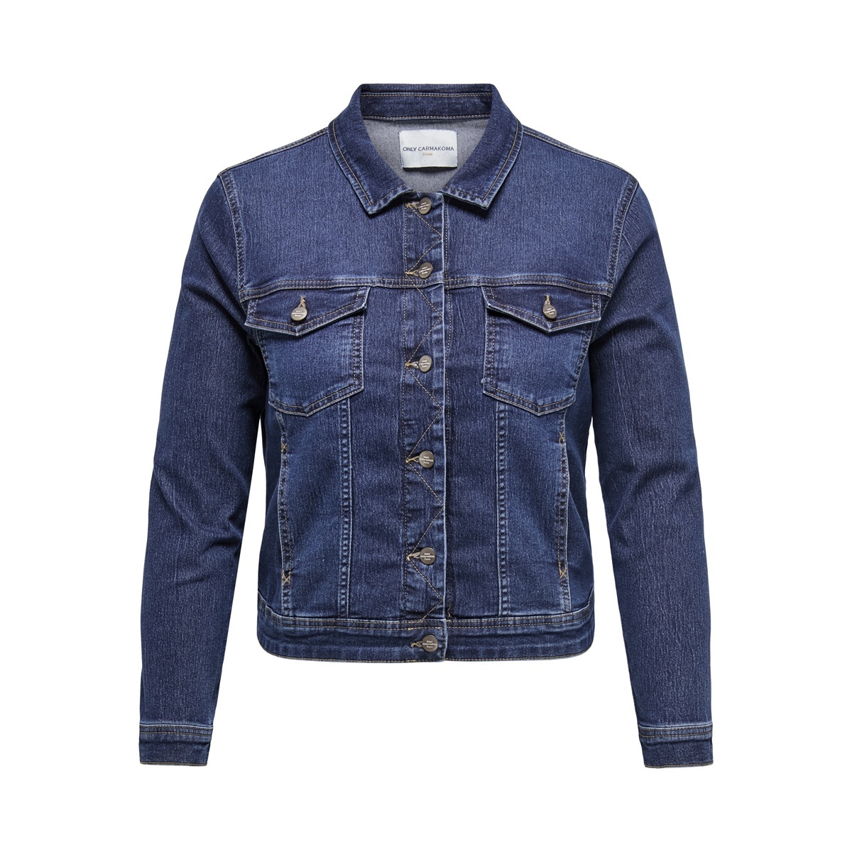 Chamarra Ligeras Denim Only Carmakoma Para Mujer Curvy image number null