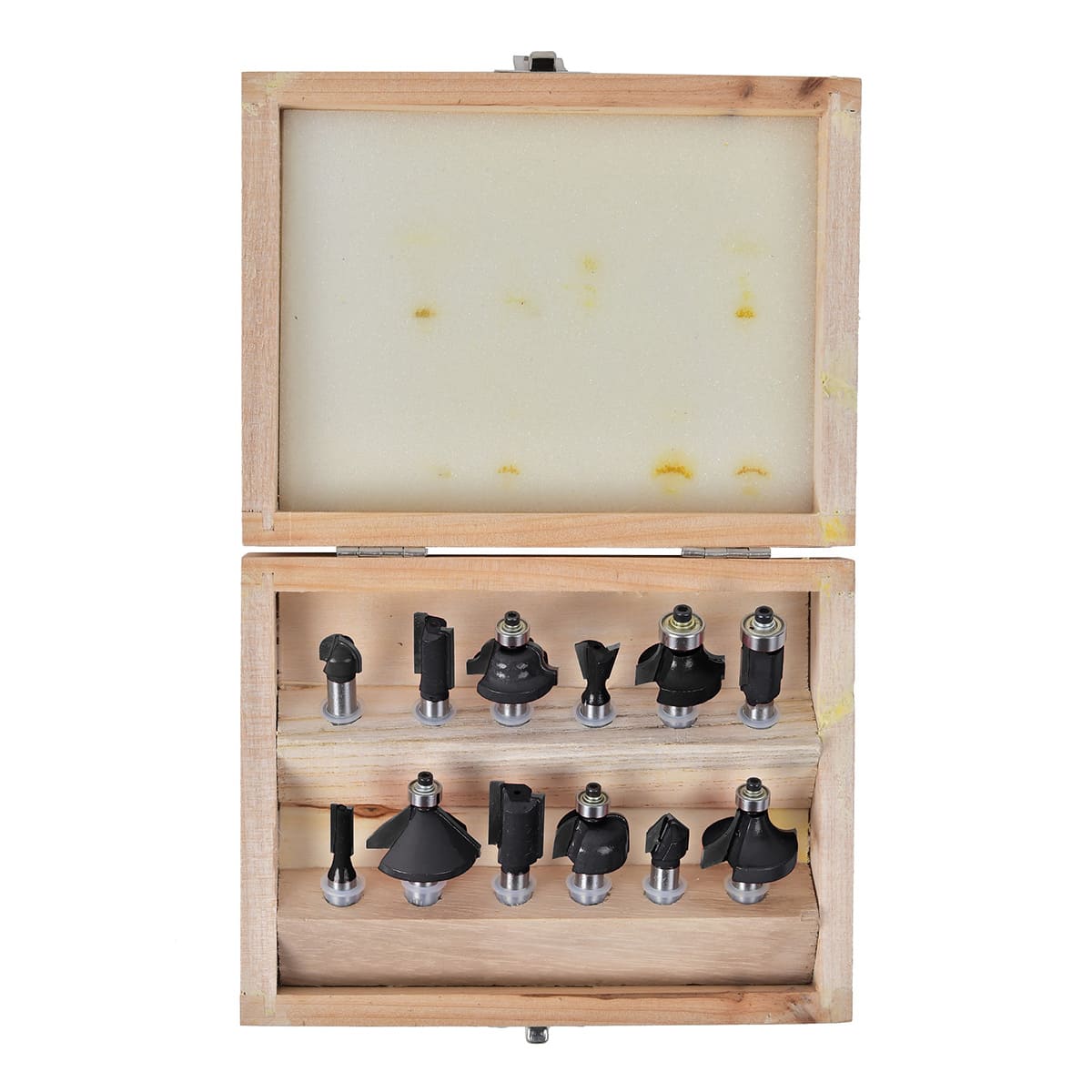Juego de 12 Brocas para Router Tactix image number null