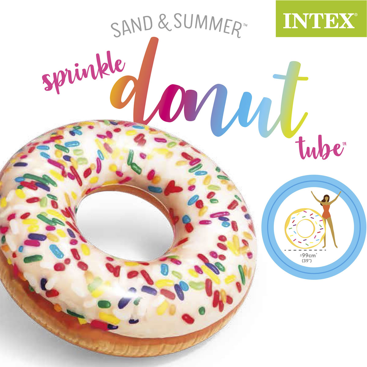 Salvavidas Inflable Rosquilla Intex image number null