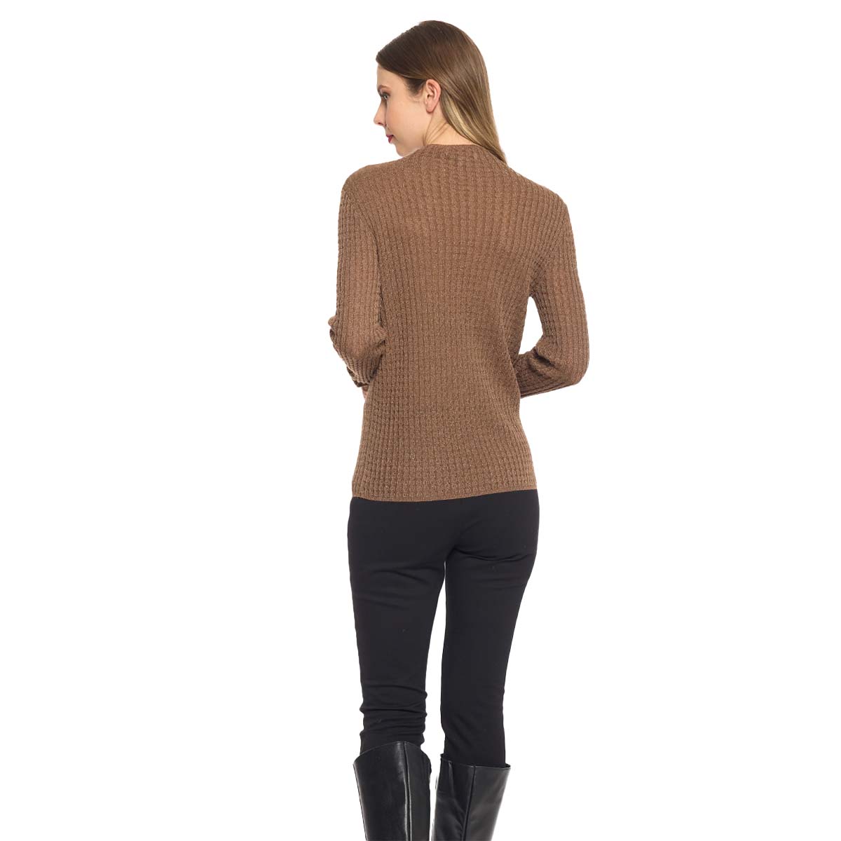 Su&eacute;ter Escote Redondo  Foleys Para Mujer Casual image number null