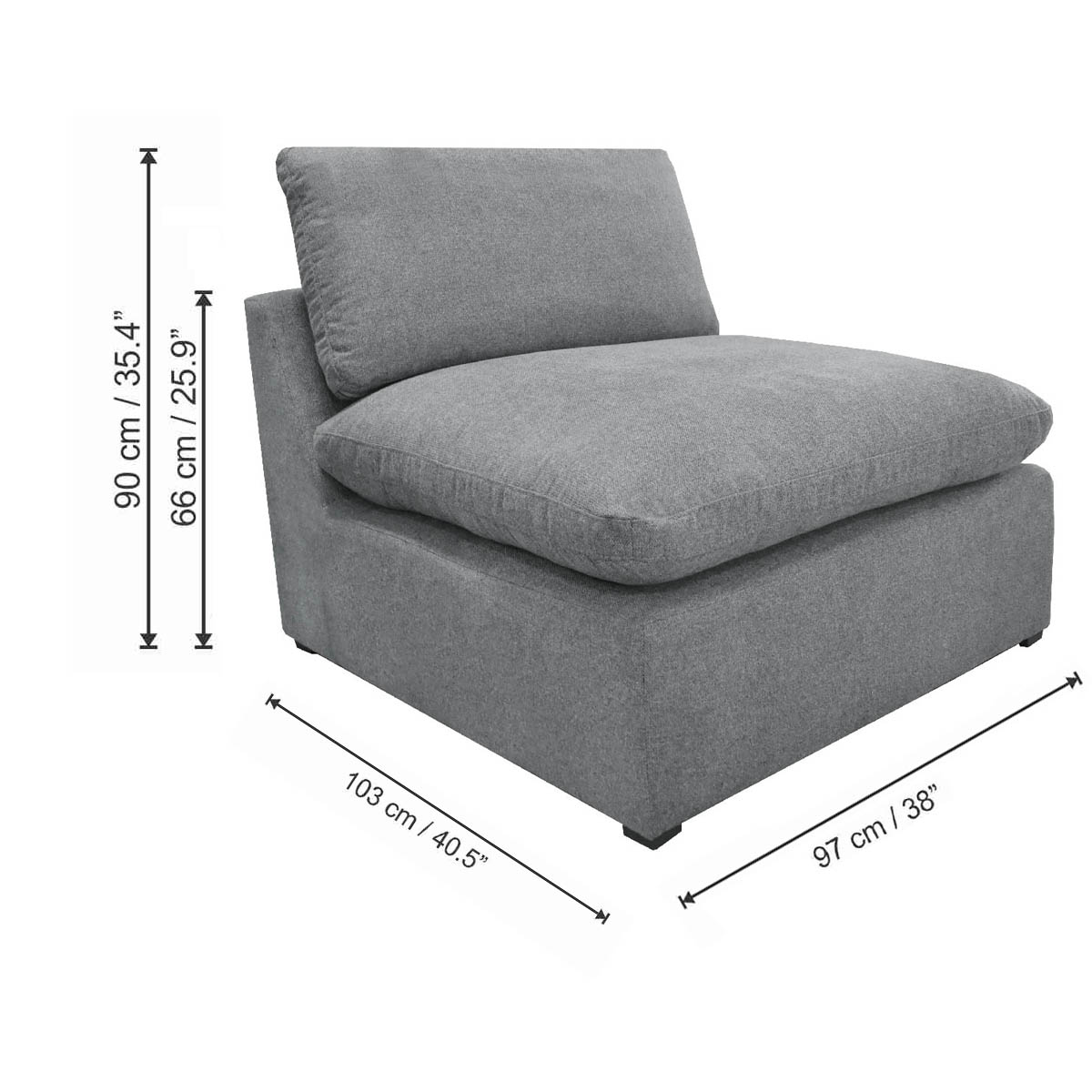 Sill&oacute;n Giza Muebles Liz image number null