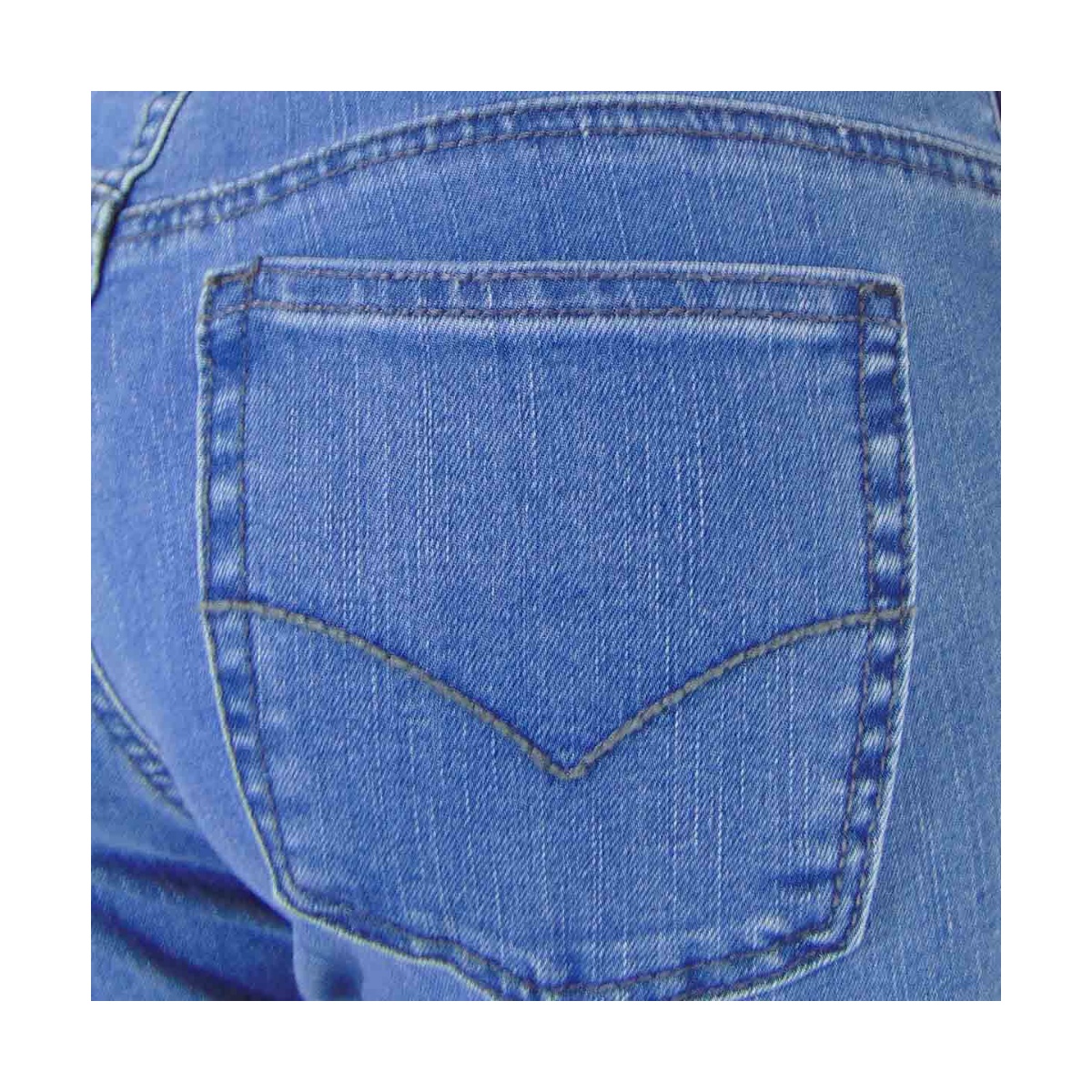 Jeans Corte Recto Cropped Royal Polo Club Para Mujer Petite image number null