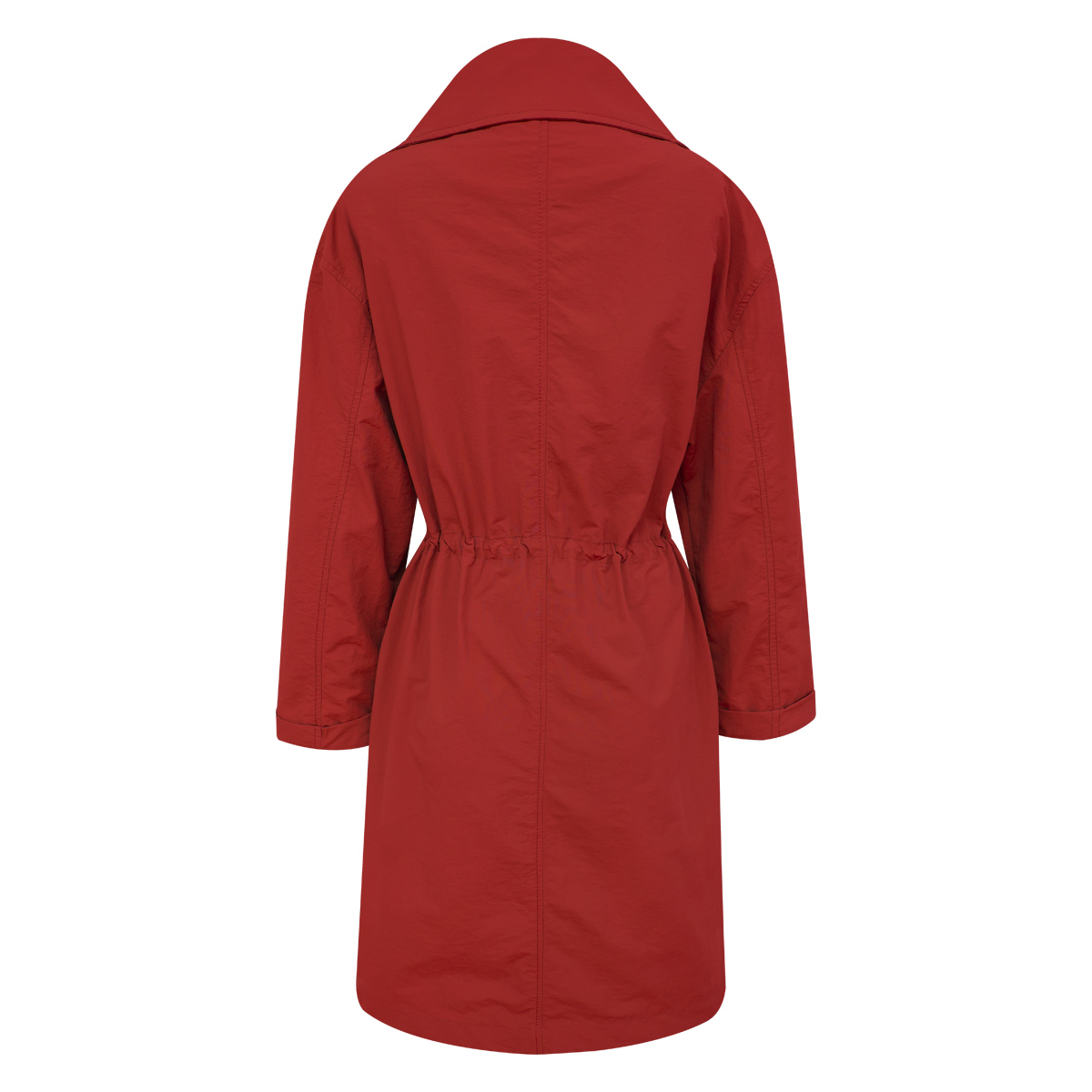 Gabardina larga roja para Mujer Petite JUST BY BASEL image number null