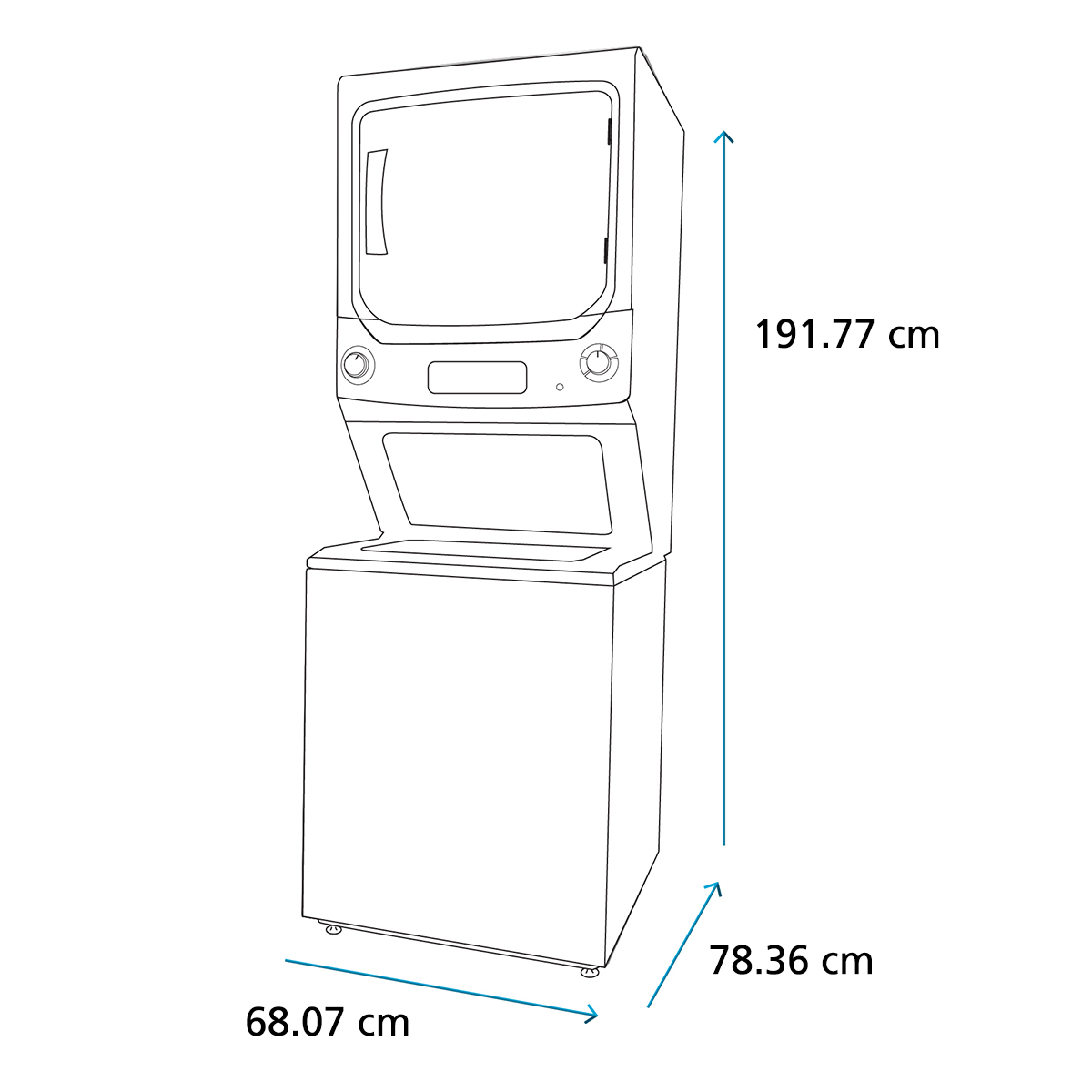 Centro Lavado Premium 24kg Mabe A Gas Negro image number null