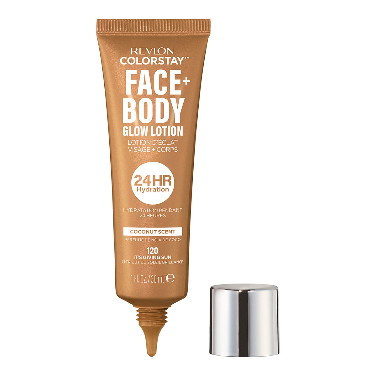 Illuminador Body Glow Lotion Face + Body It&rsquo;s Giving Sun Revlon image number null