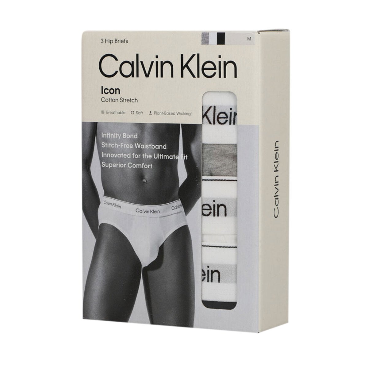 3 Pack Trusas Calvin Klein en Algod&oacute;n para Hombre image number null
