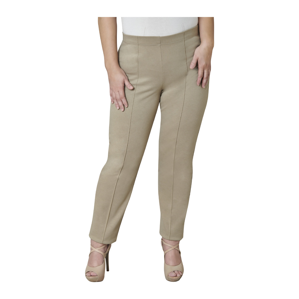 Pantal&oacute;n Recto Complementos  Vitos Para Mujer Curvy image number null