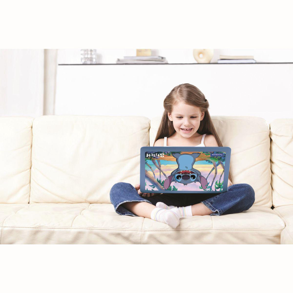 Laptop Educativo Bilingue Stitch Lexibook image number null