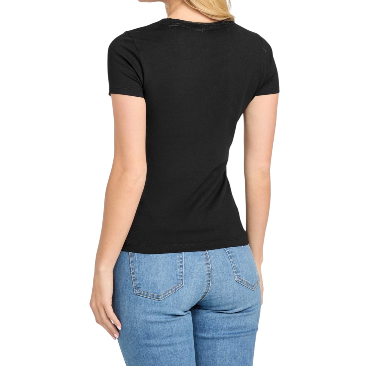 Playera Manga Corta Guess Factory Para Mujer image number null