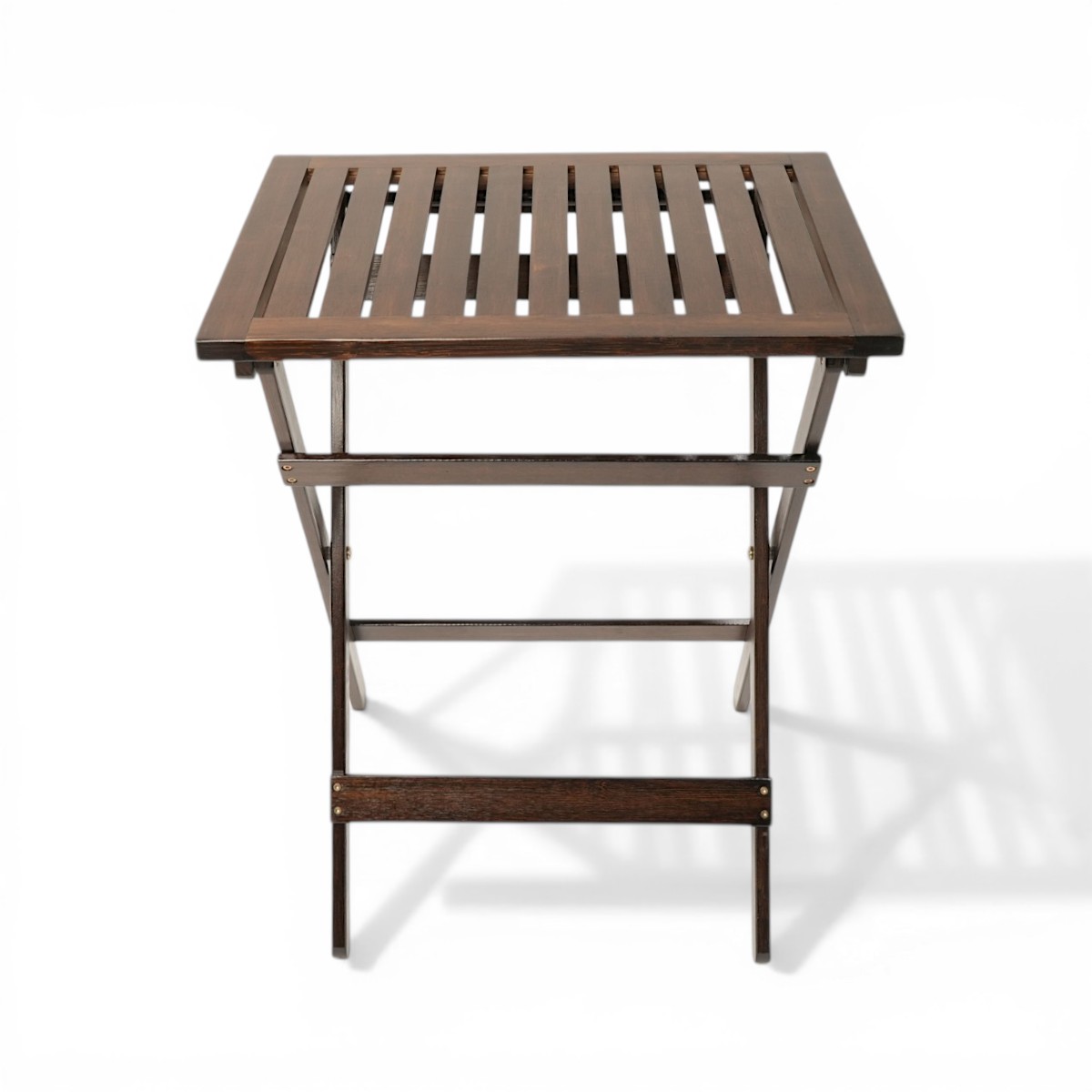 Taburete Plegable De Madera Caf&eacute; Home Nature image number null
