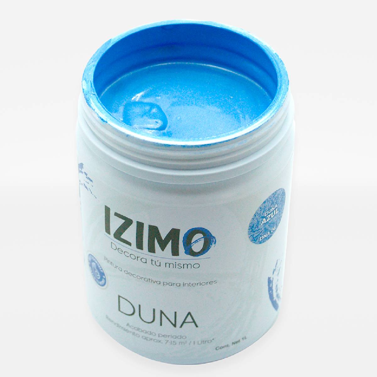Pintura Texturizada Duna Azul IZIMO image number null