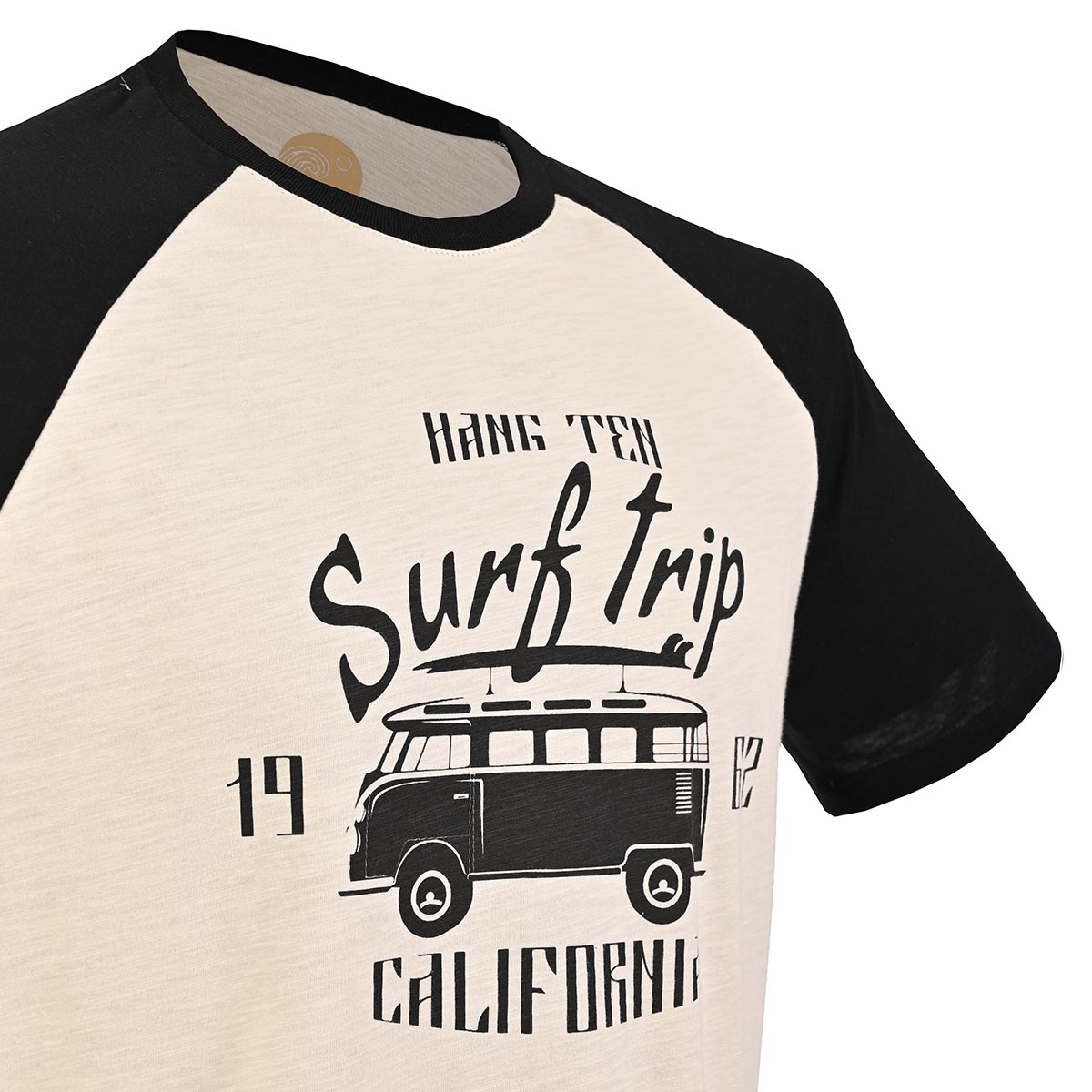 Playera Cuello Redondo Hang Ten Manga Corta para Hombre image number null