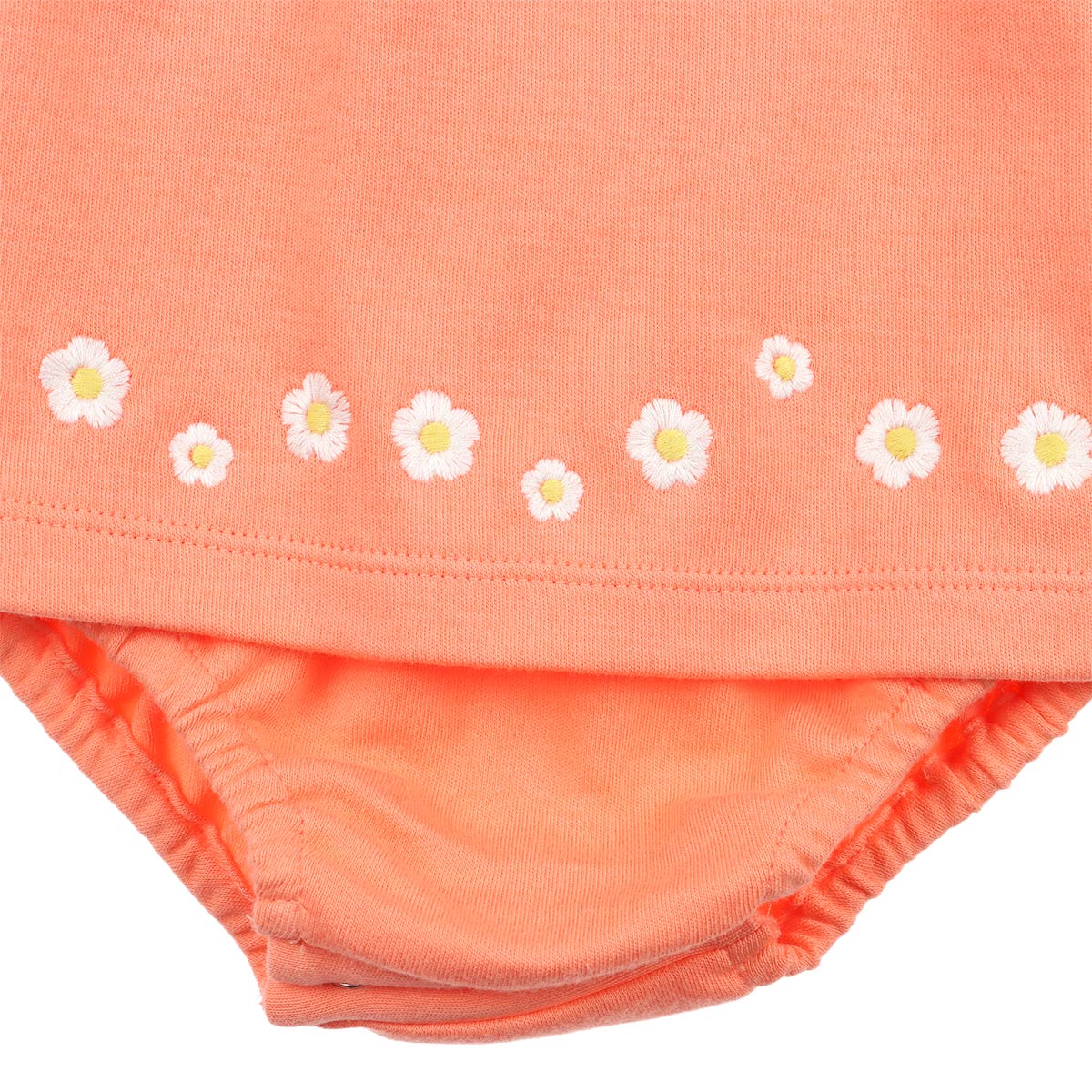 Body Vestido Estampado Flores Algod&oacute;n Carosello Beb&eacute; Ni&ntilde;a image number null