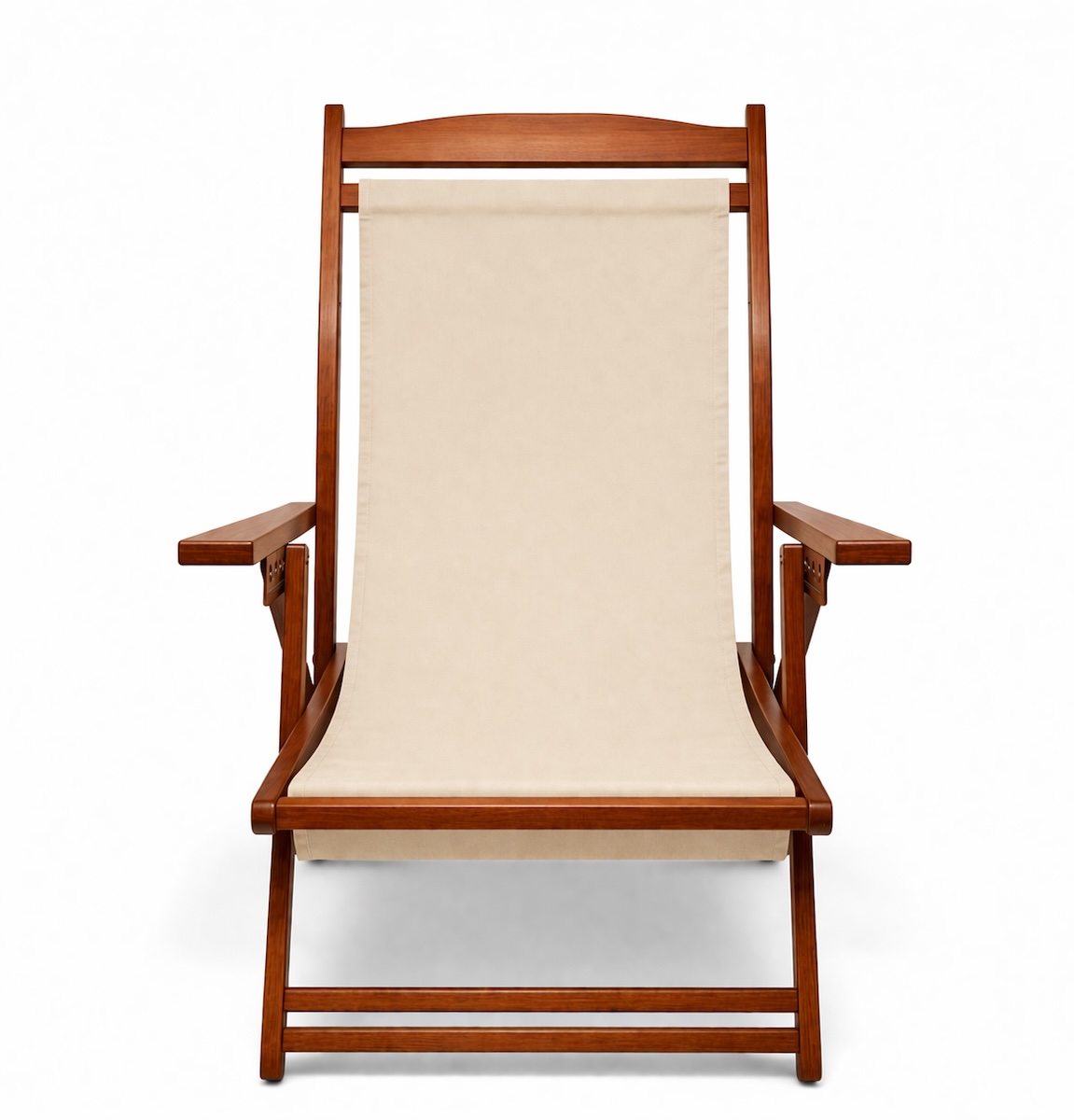 Silla Plegable De Madera Y Tela Dalia Color Caf&eacute; Home Nature image number null