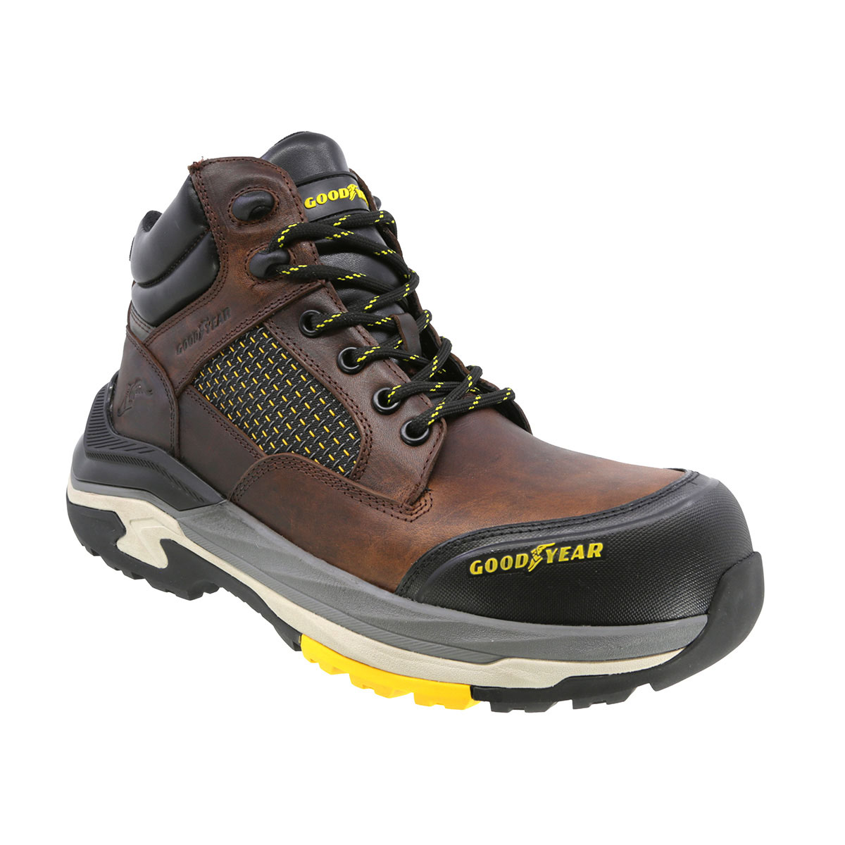 Bota Industrial Good Year Gravix GY 261 Caf&eacute; para Hombre image number null