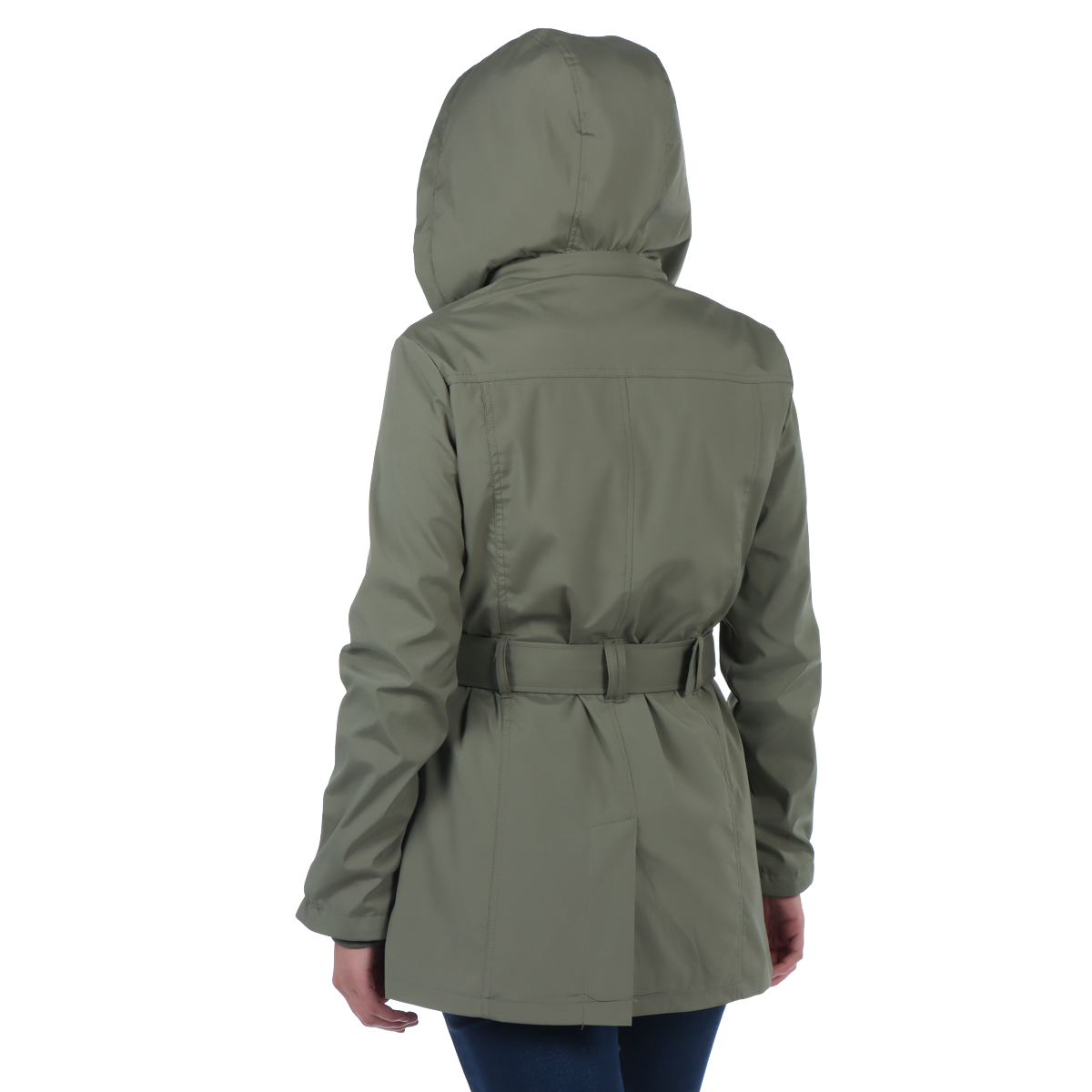 Gabardina con Capucha ANN MILLER para Mujer image number null