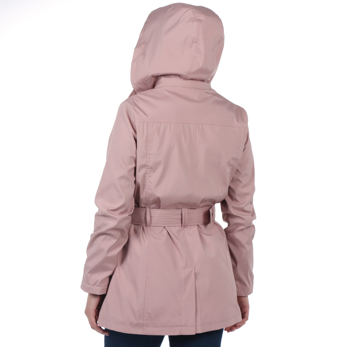 Gabardina Ajustable con Capucha ANN MILLER para Mujer image number null