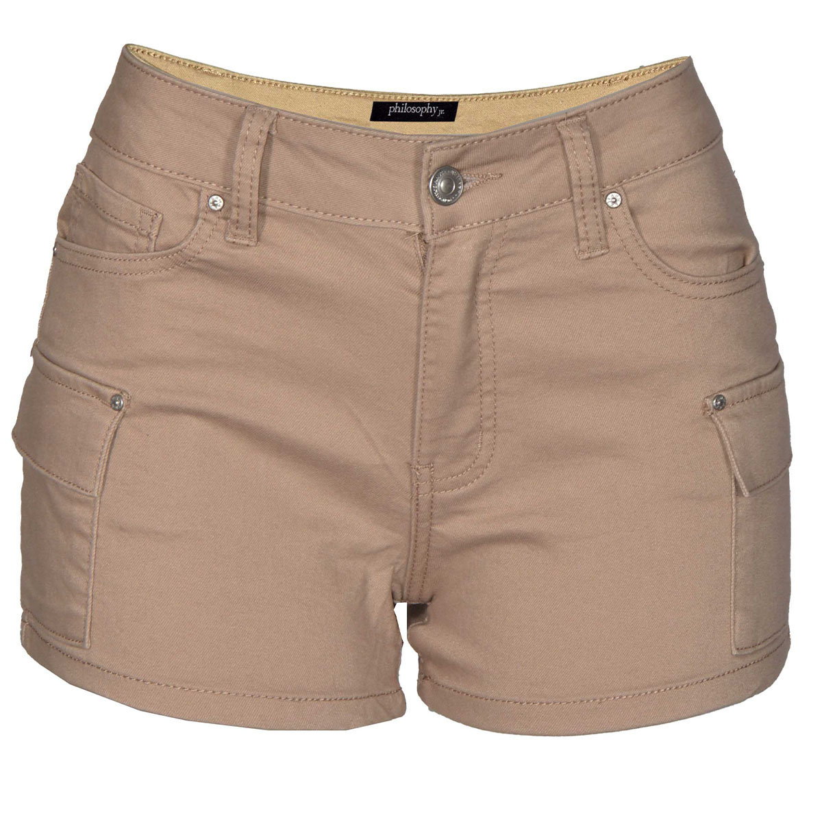 Short liso con bolsillos Philosophy para mujer image number null