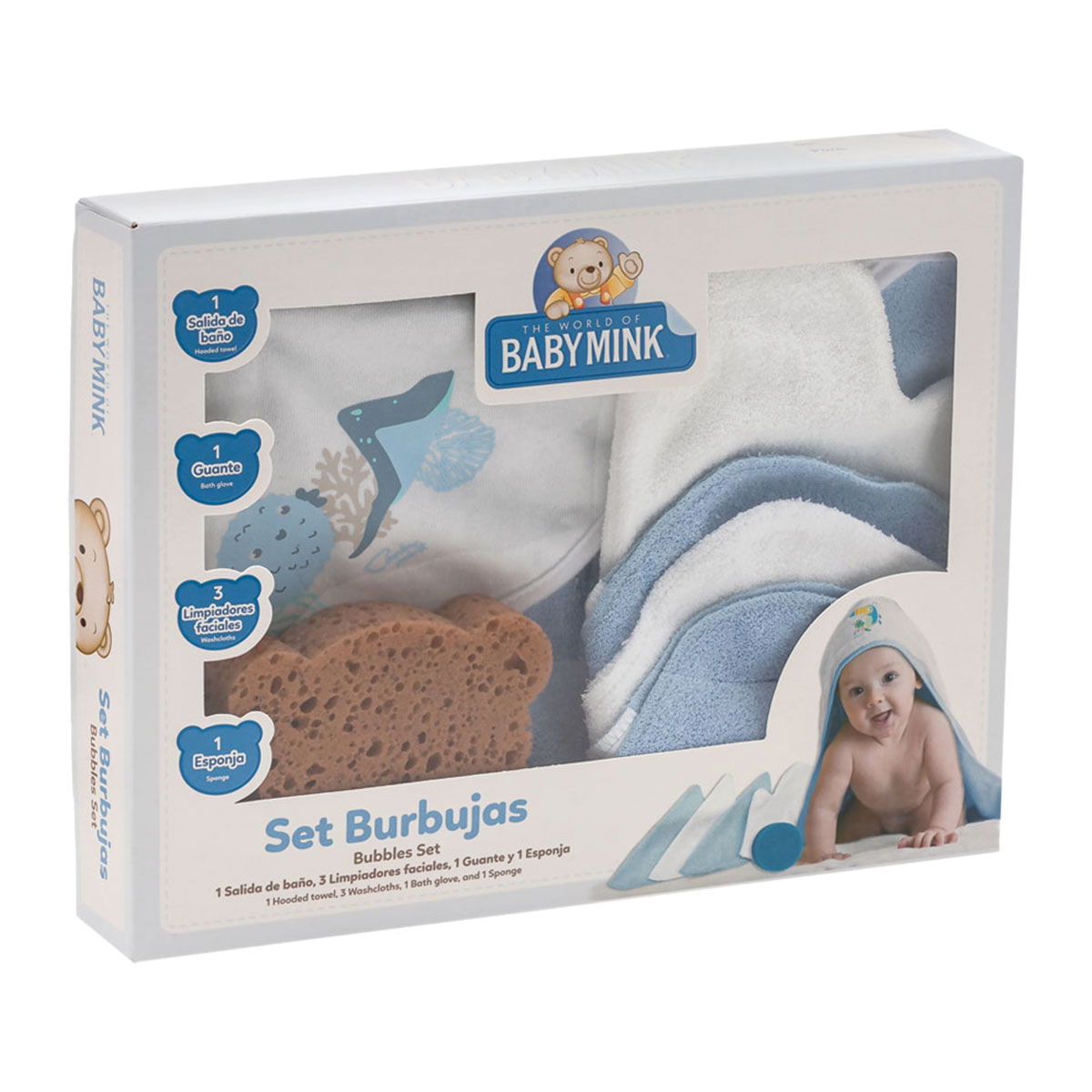 Set de Ba&ntilde;o de Burbujas Baby Mink image number null