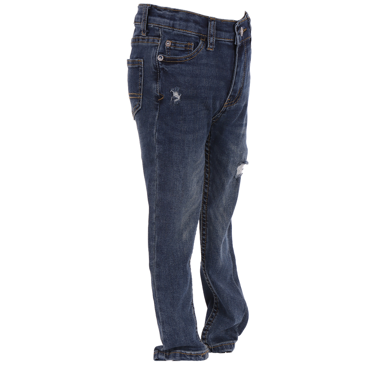 Jeans Denim Desgarres  Ajuste Regular Fukka para Beb&eacute; image number null