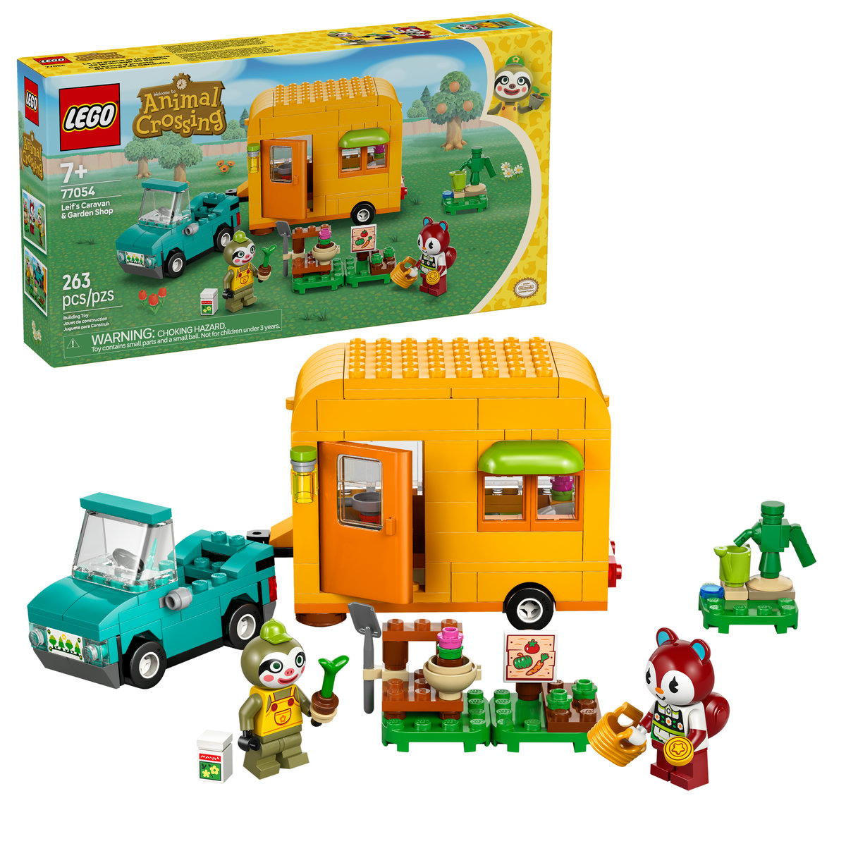 Animal Crossing Caravana y Puesto de Flores image number null