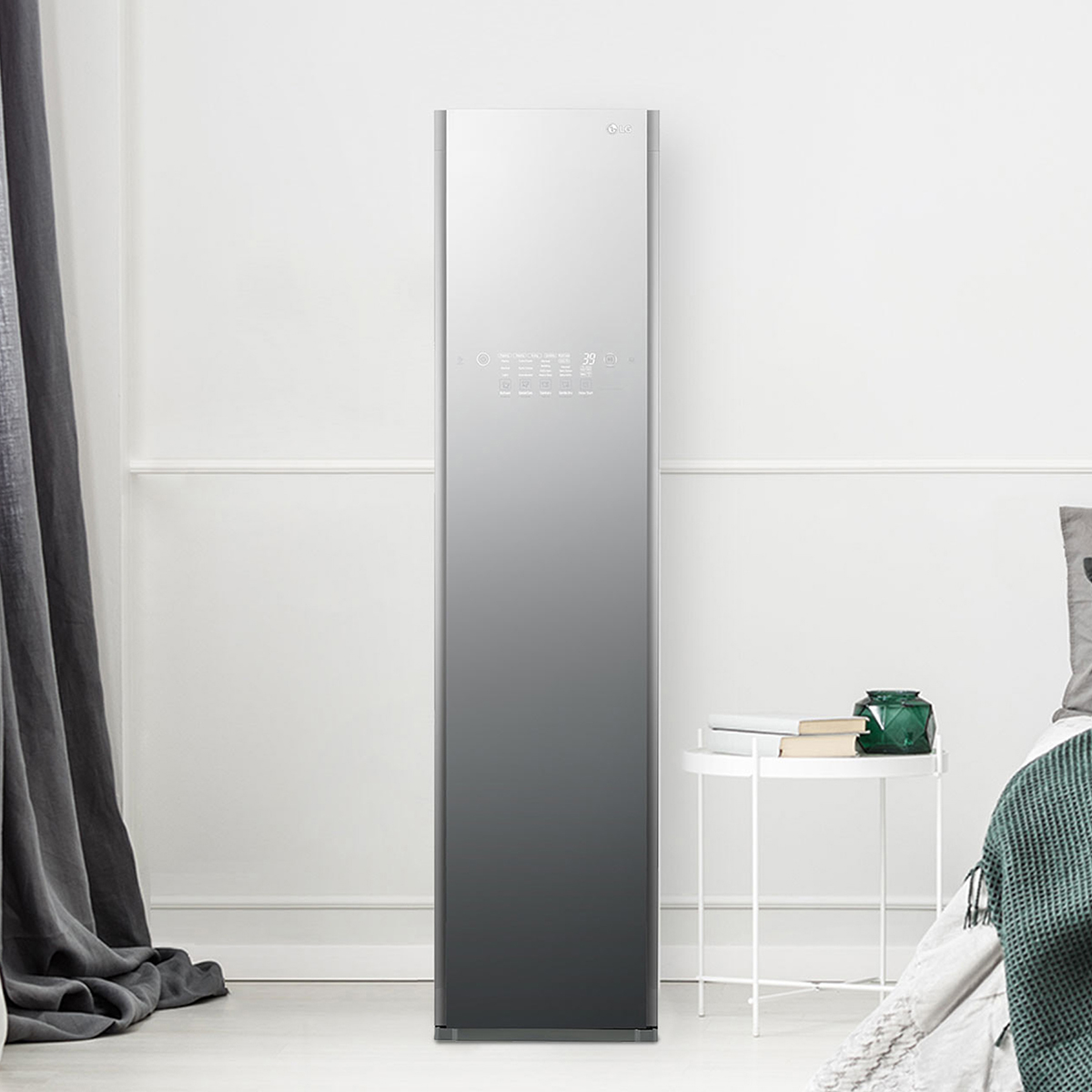 Sistema de vapor LG Styler  Smart Inverter con TrueSteam  Silver  S3MFBN image number null
