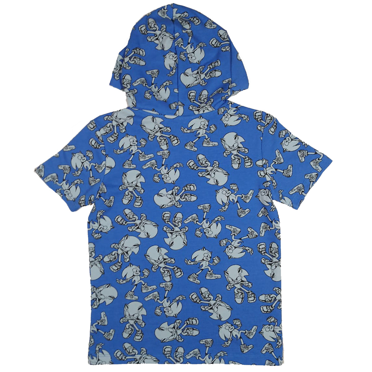 Sudadera Manga Corta y Capucha Sonic para Ni&ntilde;o image number null