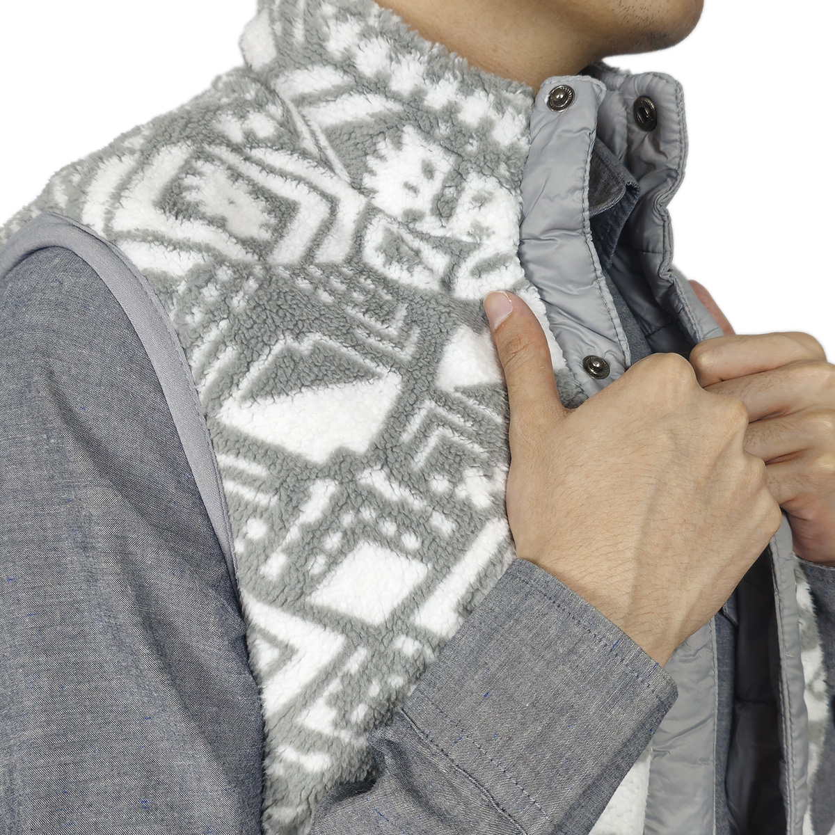 Chaleco Capitonado Doble Vista O'Neill Oxford para Hombre image number null