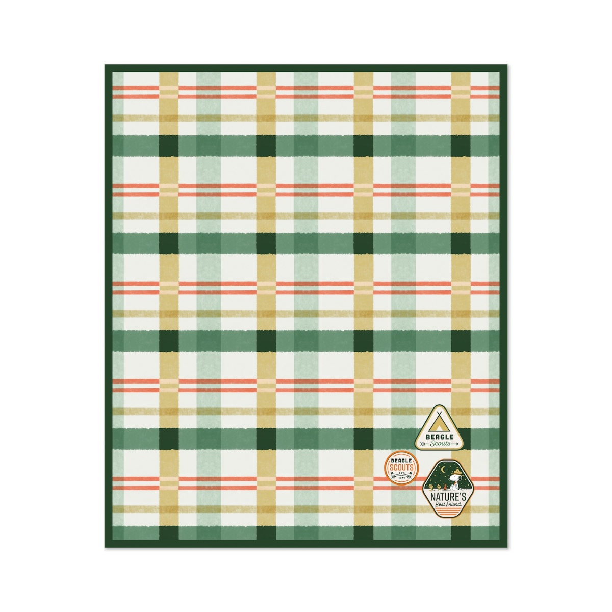 Manta de Picnic Peanuts Beagle Scouts con Bolsa image number null