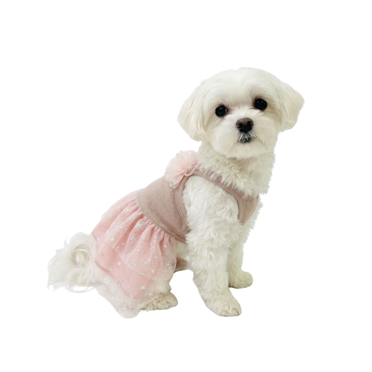 Vestido Rosa Con Melon Talla Chica Maypet image number null