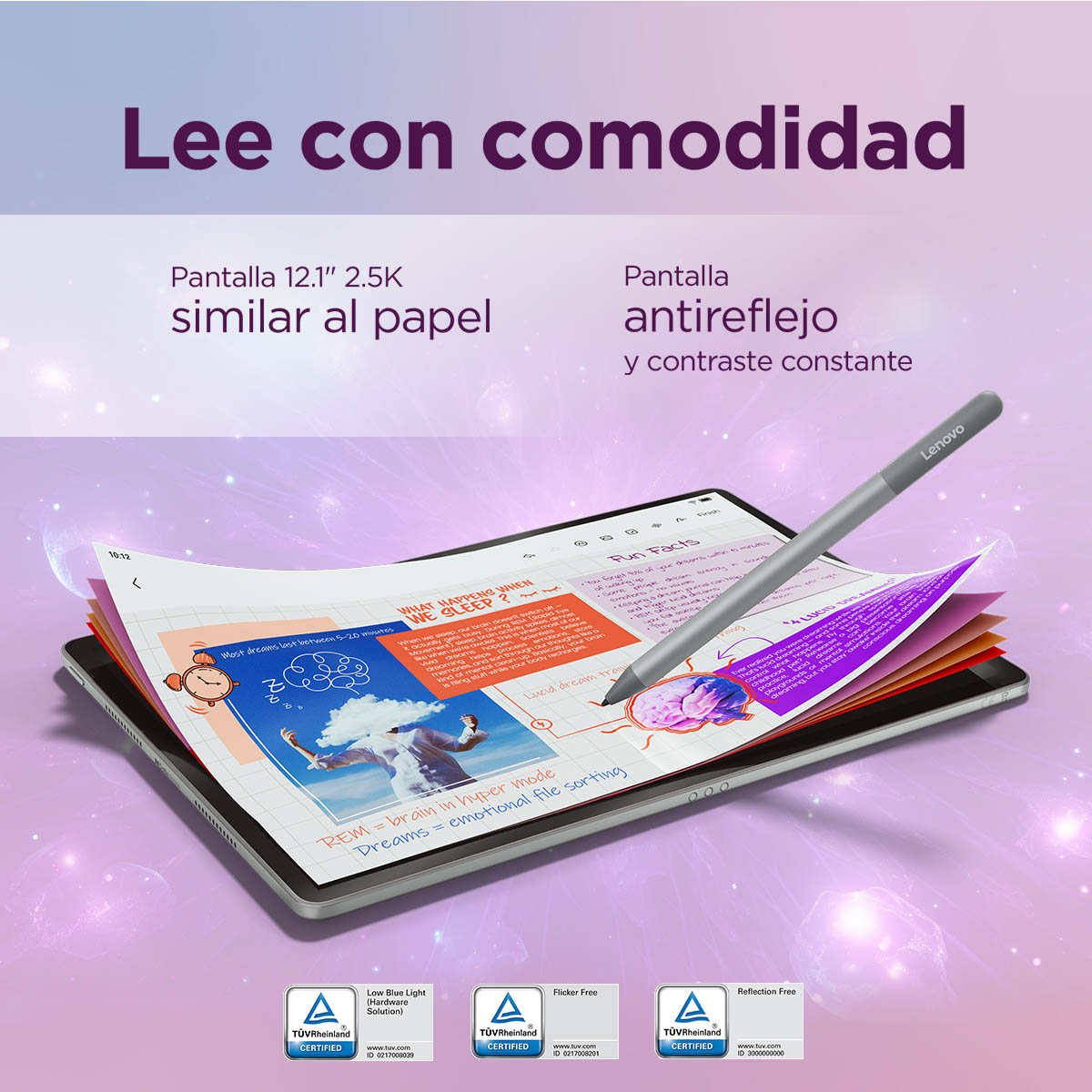 Tablet Lenovo Idea Tab Plus 12.1" 2.5K, 8GB RAM 256GB UFS +Tab Pen Plus + Teclado Folio image number null