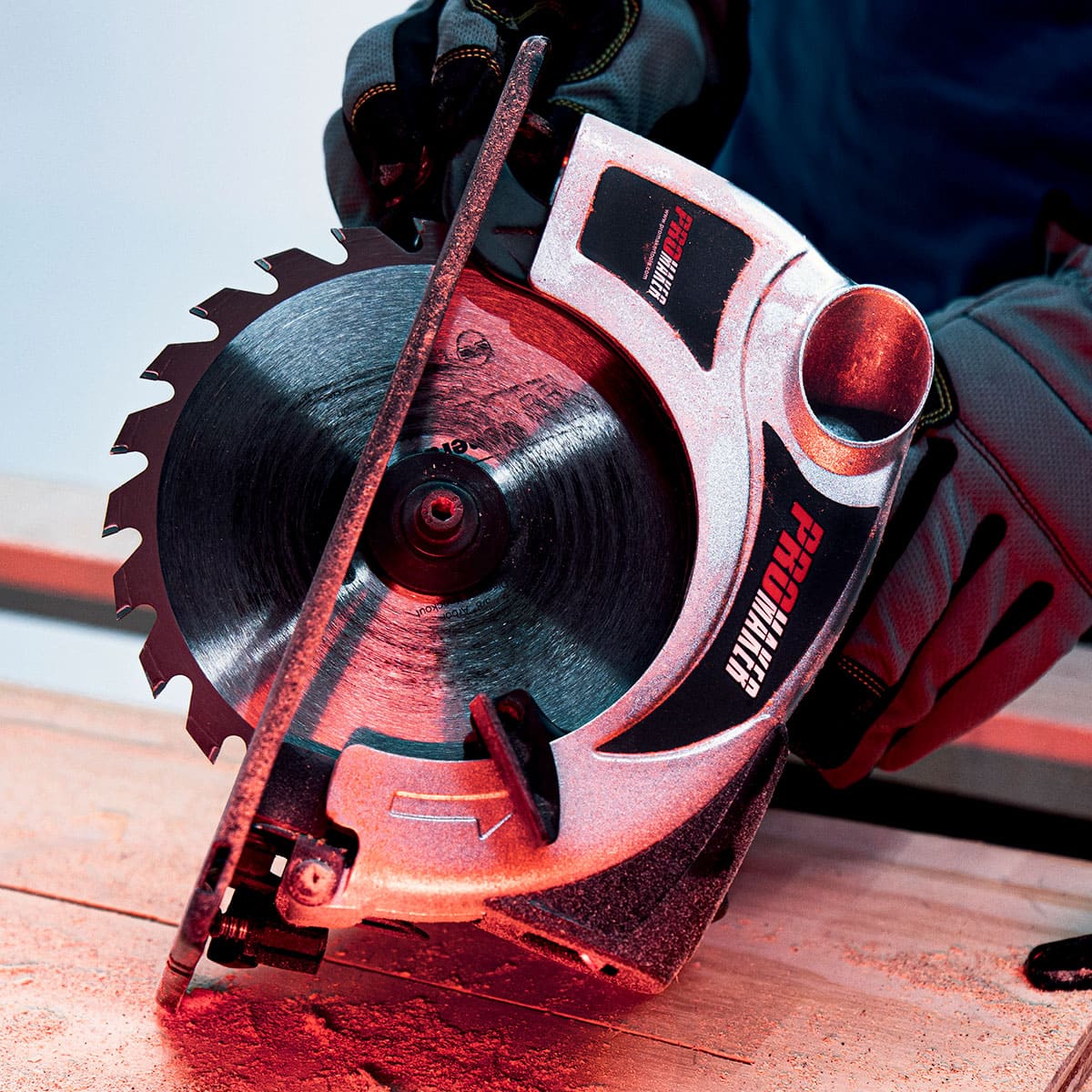 Sierra Circular 7'' 1500W con Gu&iacute;a Laser Promaker image number null