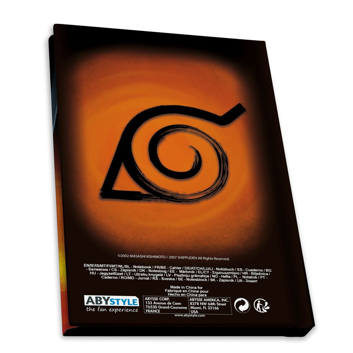 Set Termo  Y Libreta Naruto Abysse image number null