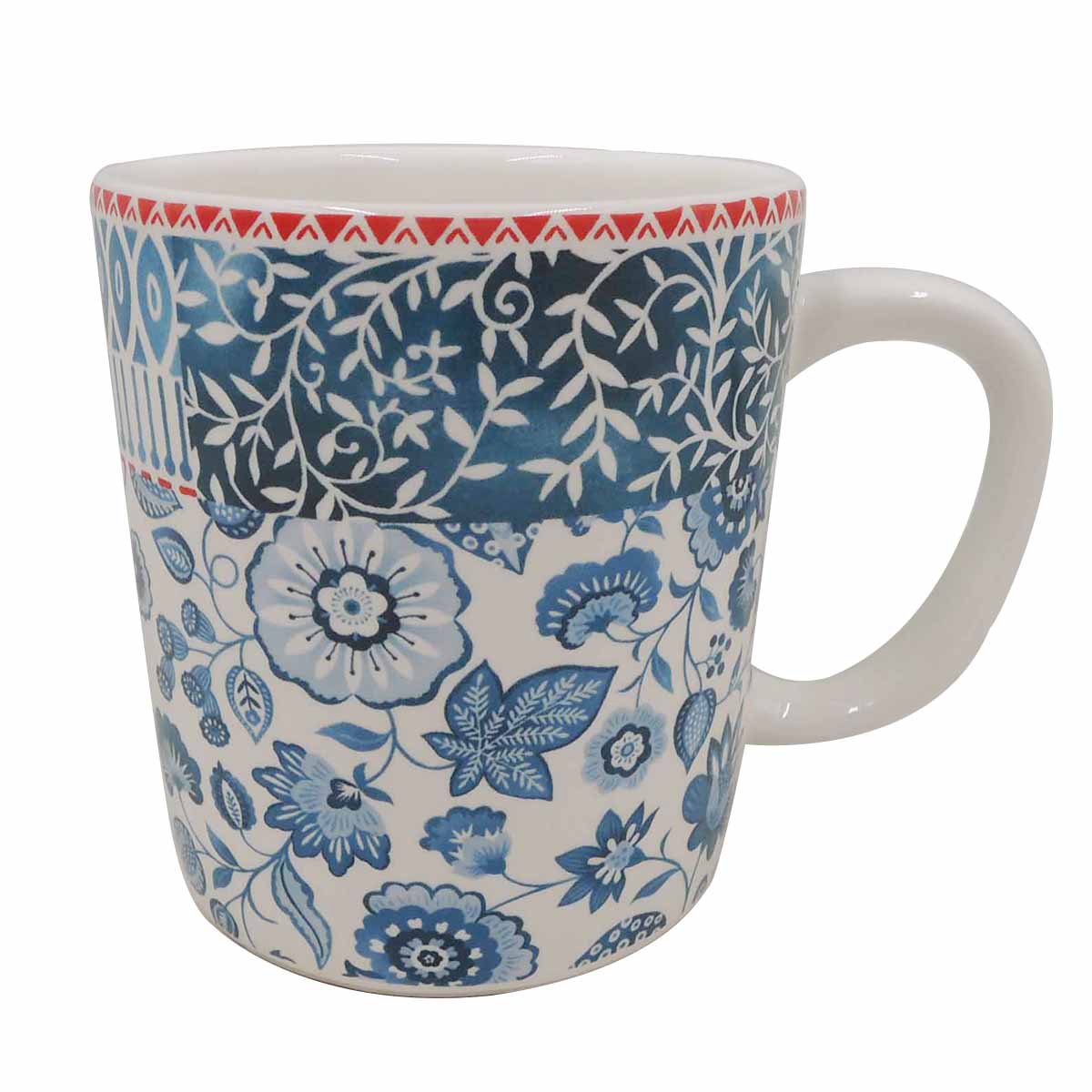 Taza con Dise&ntilde;o Vintage Home Verde Azulado image number null