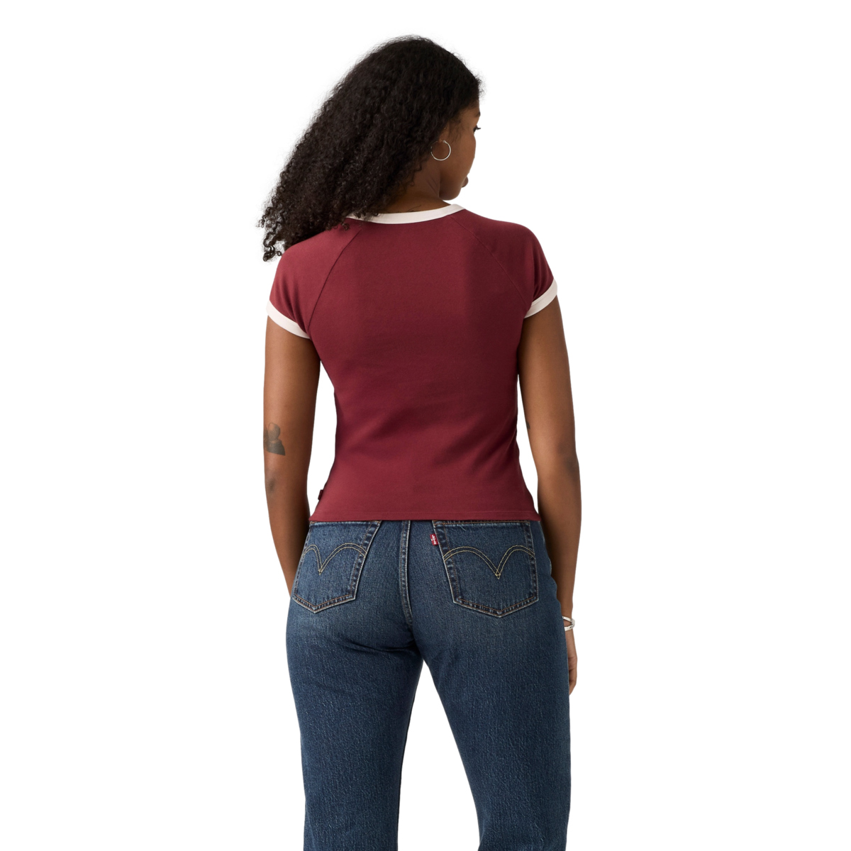 Levi&rsquo;s&reg; Playera Gr Riley Raglan para Mujer image number null