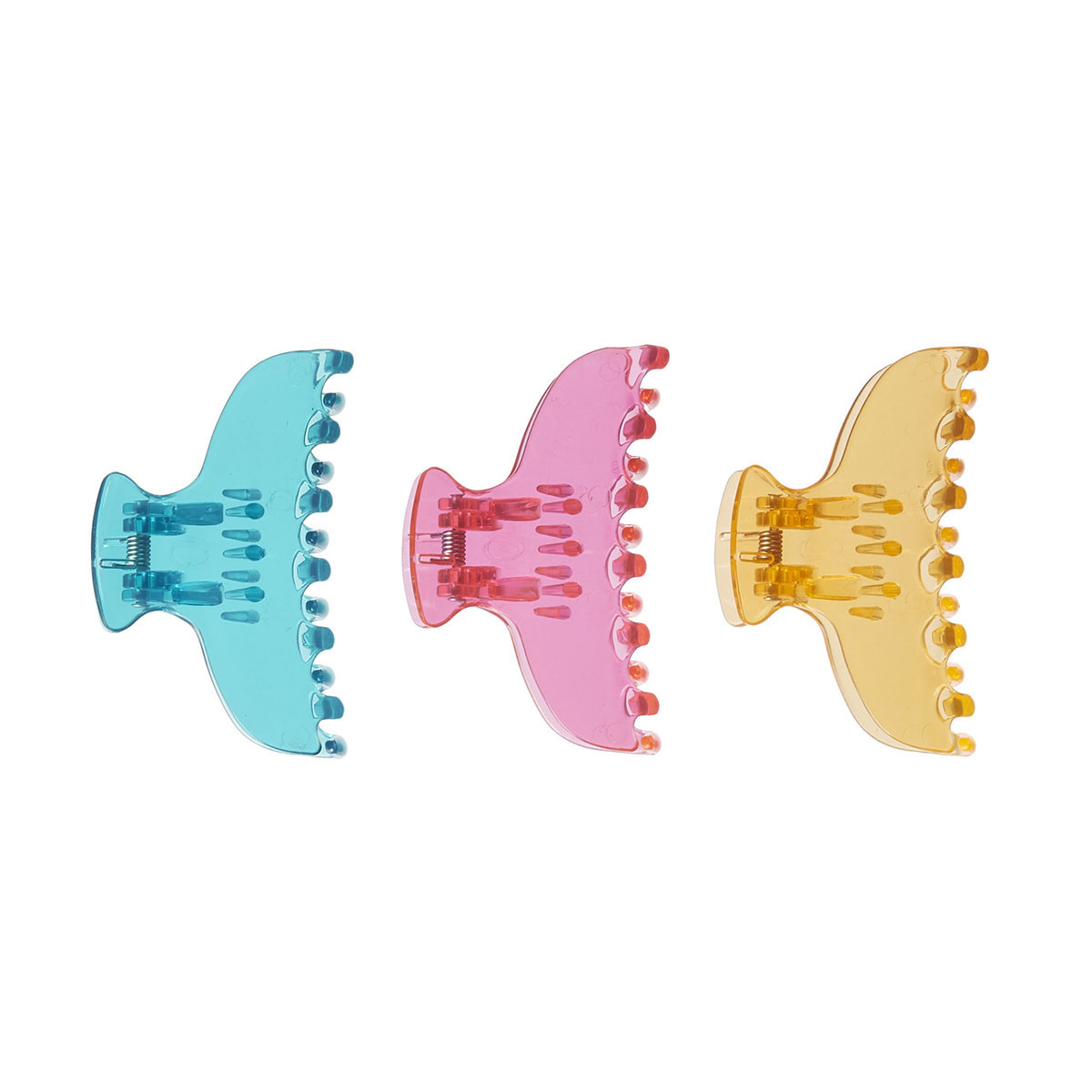 Pinzas Transparentes Chemestry Scunci 3 Pzs image number null