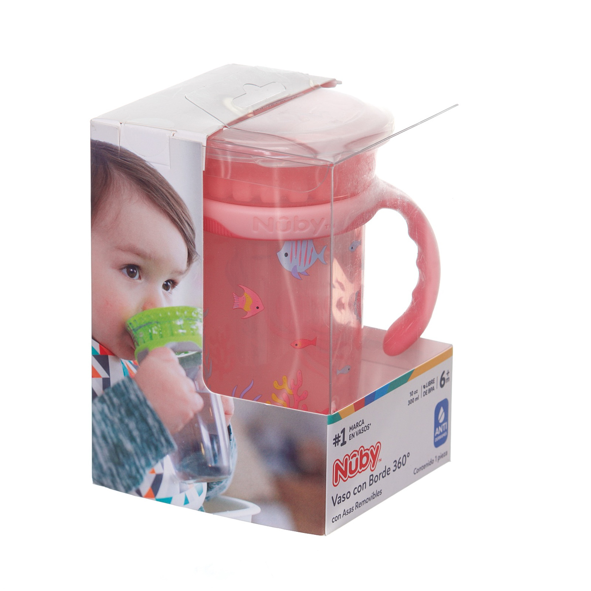 Vaso 360 Unicornio para beb&eacute; Nuby image number null