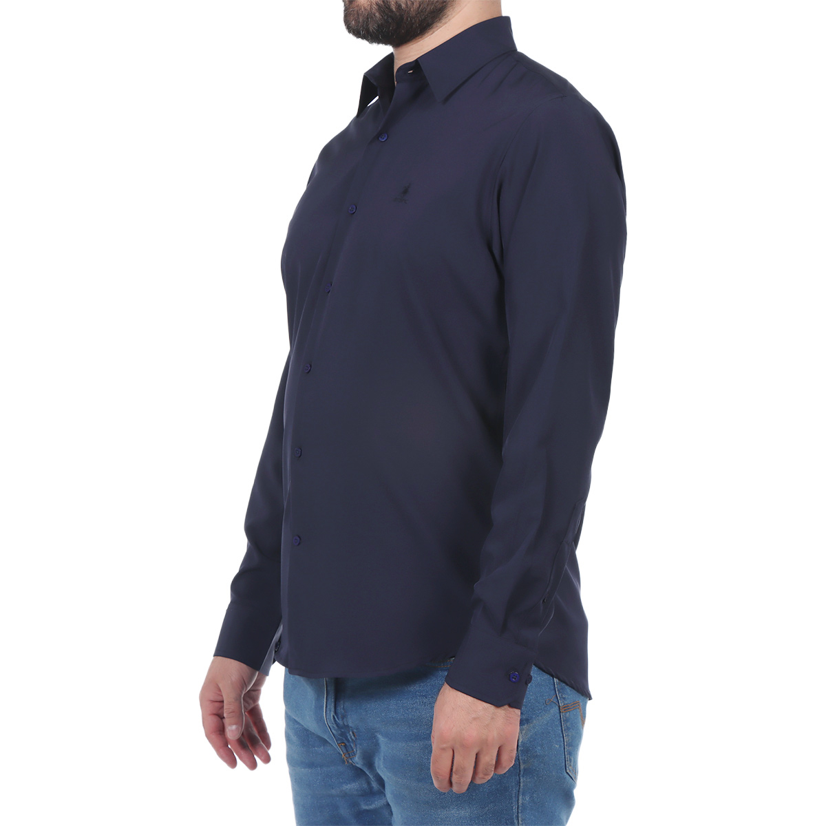 Camisa Slim Fit Manga Larga Polo Club para Hombre image number null