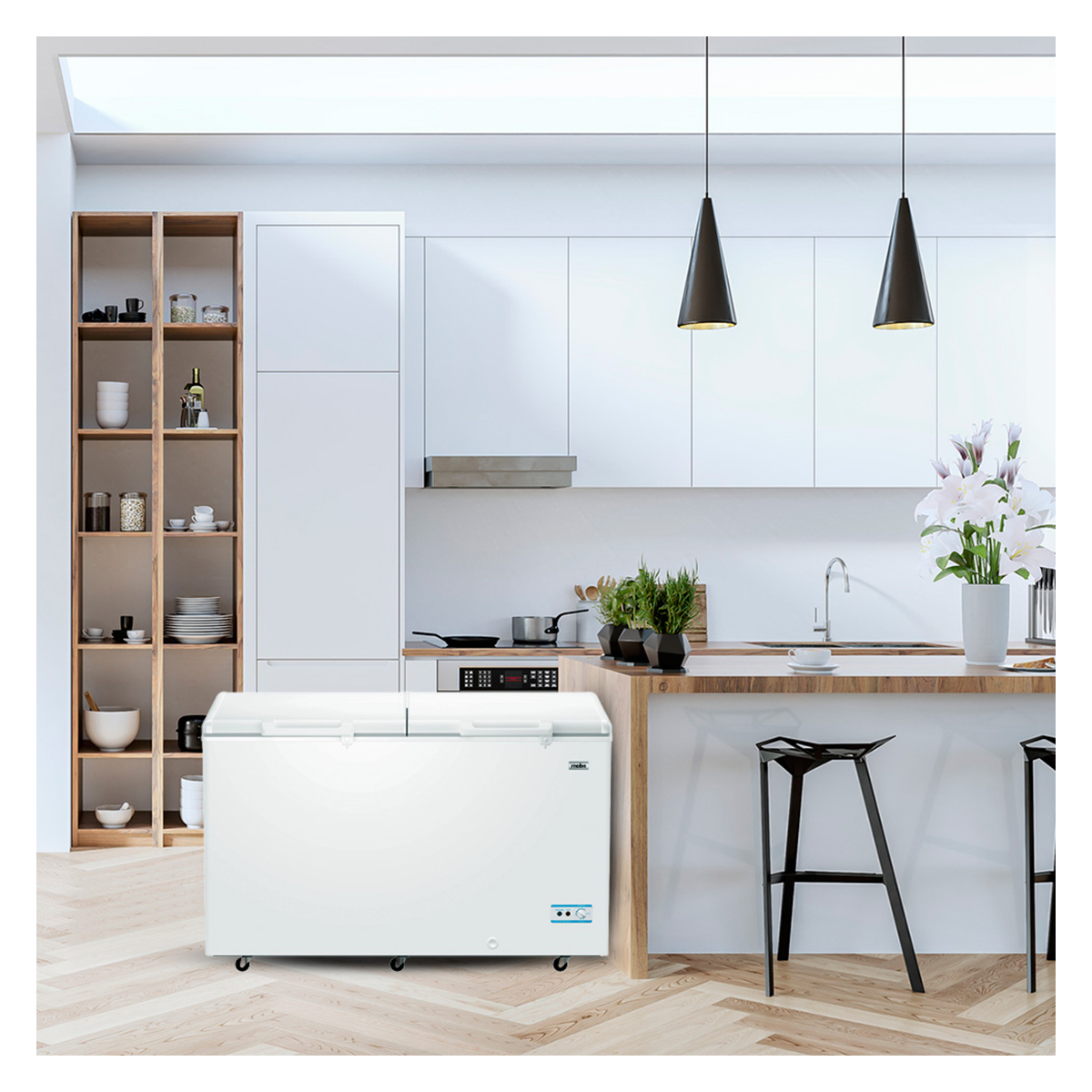 Congelador Horizontal Mabe 15 P Blanco Chm15Pgl image number null