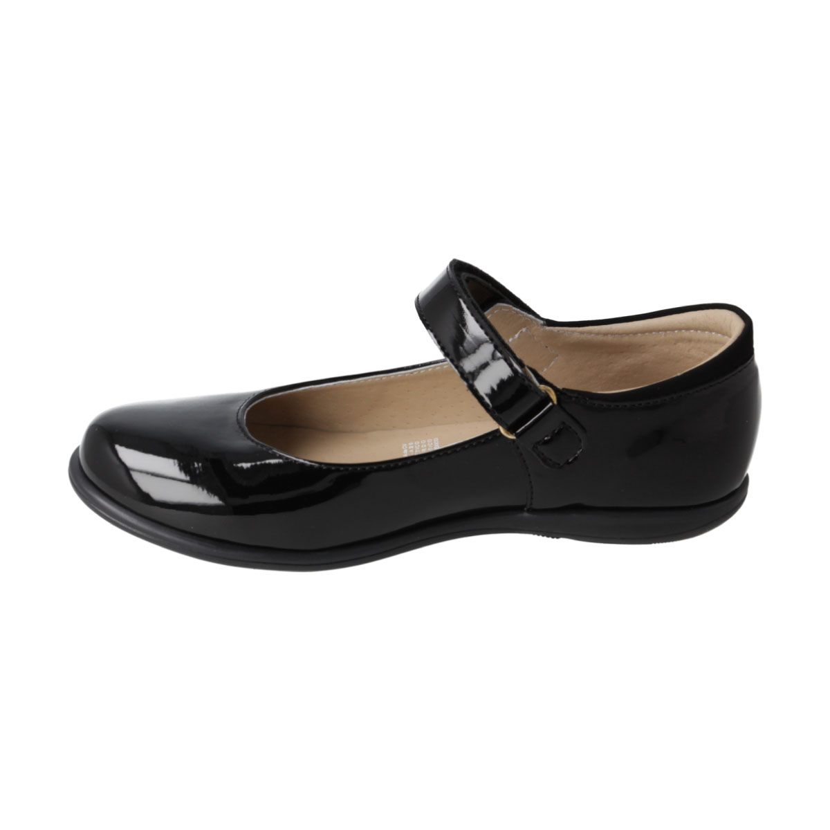 Zapato Escolar Con Velcro 18-22 Negro Karsten image number null